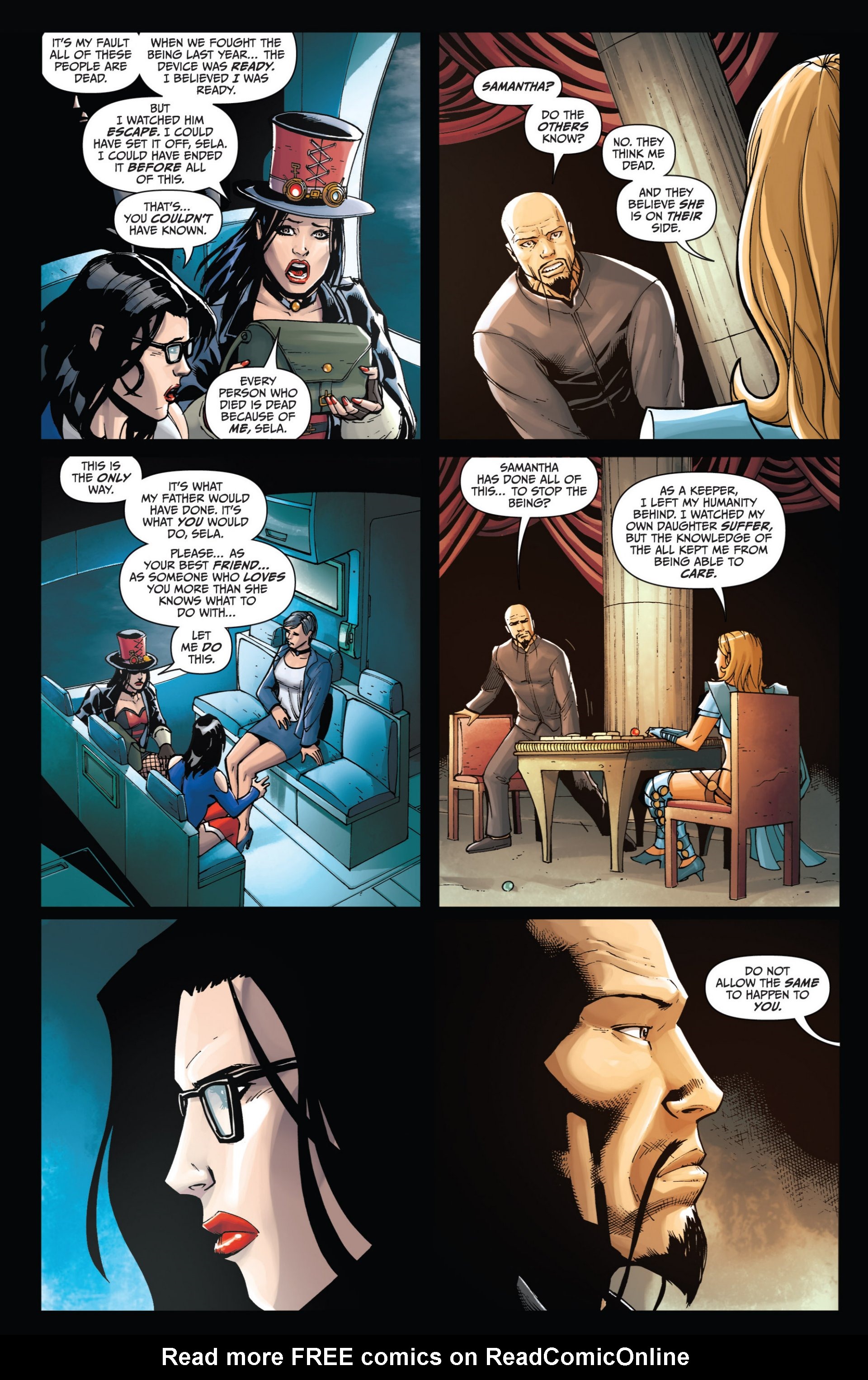 Read online Grimm Fairy Tales presents Ascension comic -  Issue #4 - 12