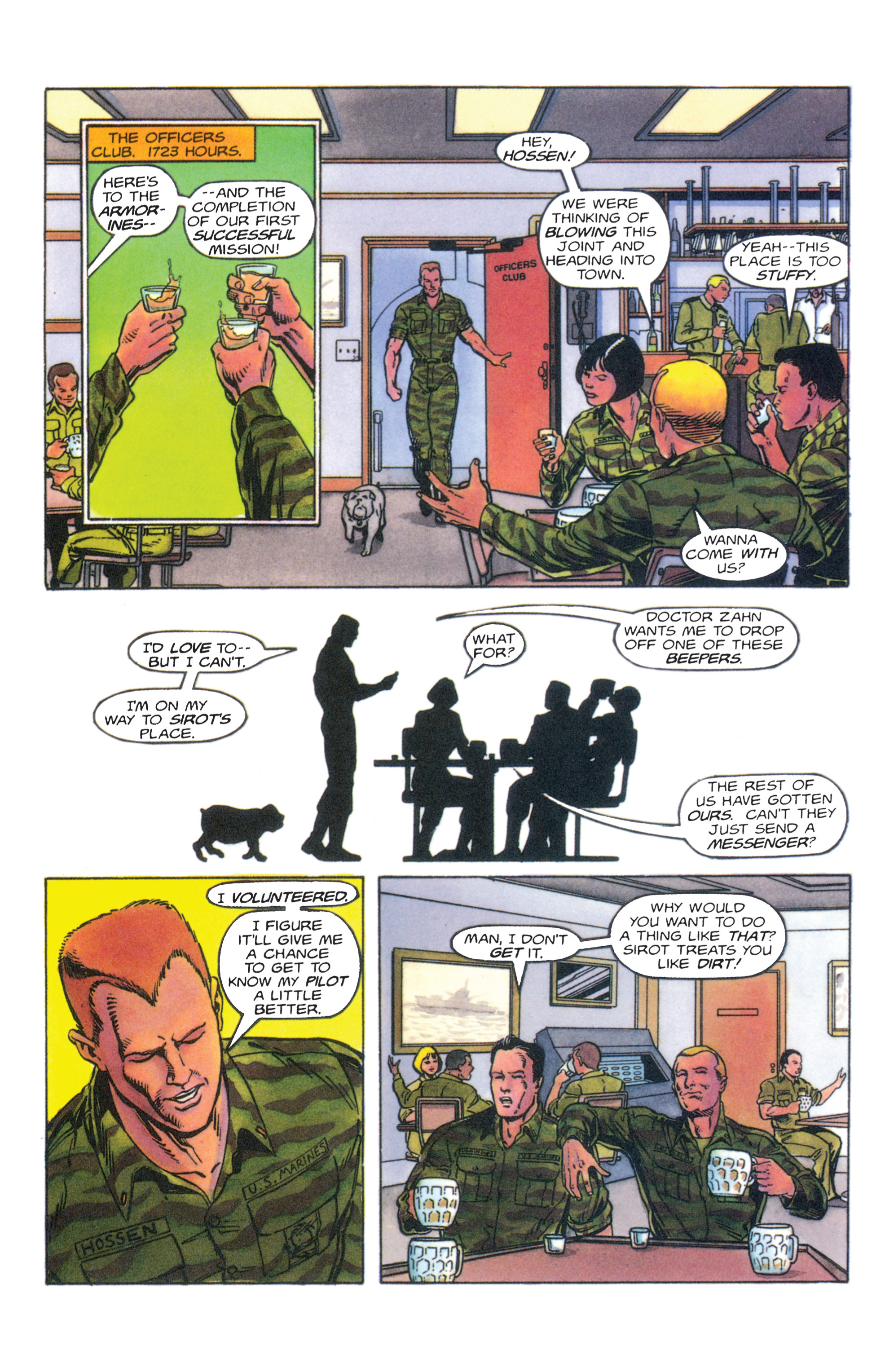 Read online Armorines comic -  Issue #4 - 10