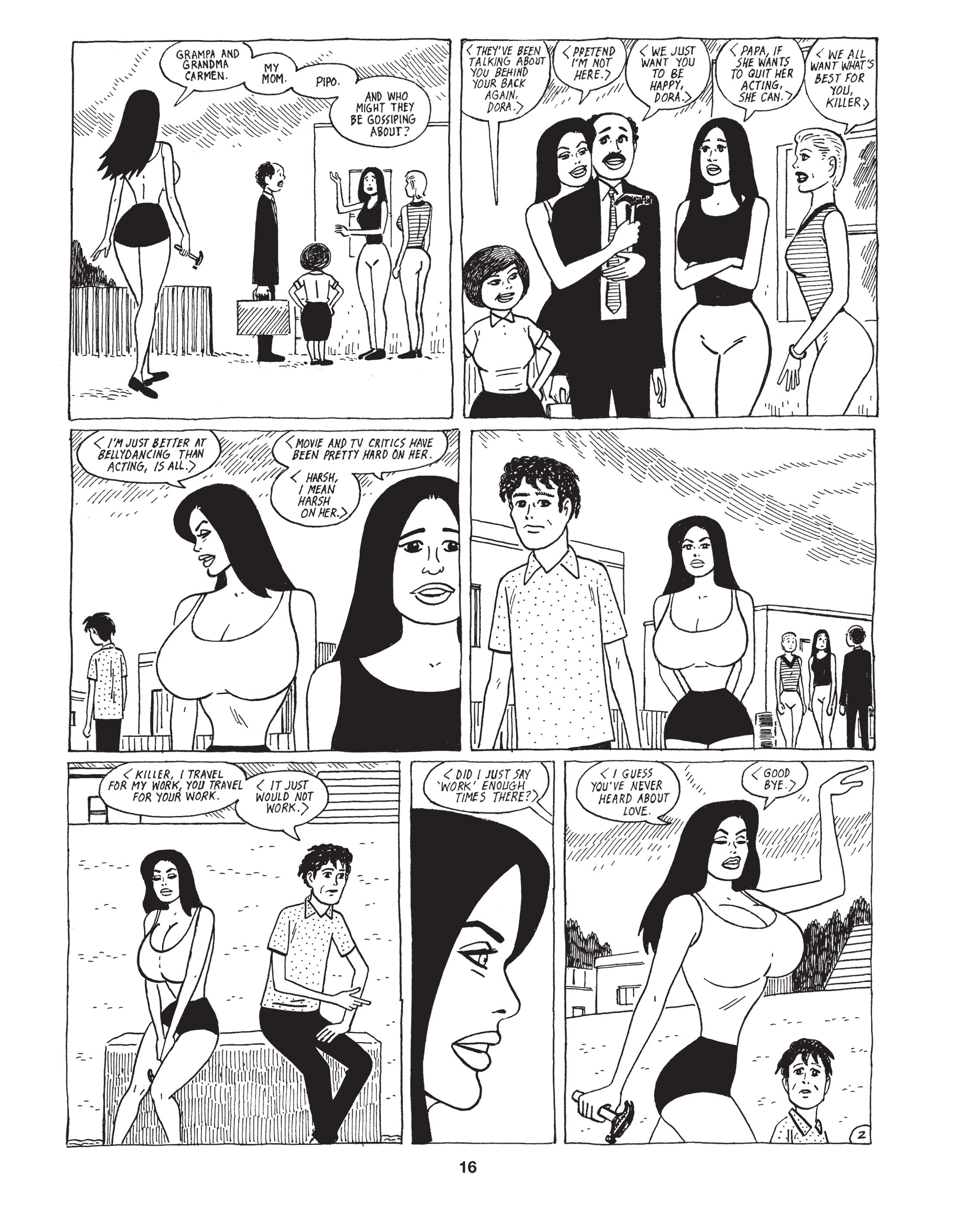Read online Love and Rockets: New Stories comic -  Issue #6 - 18