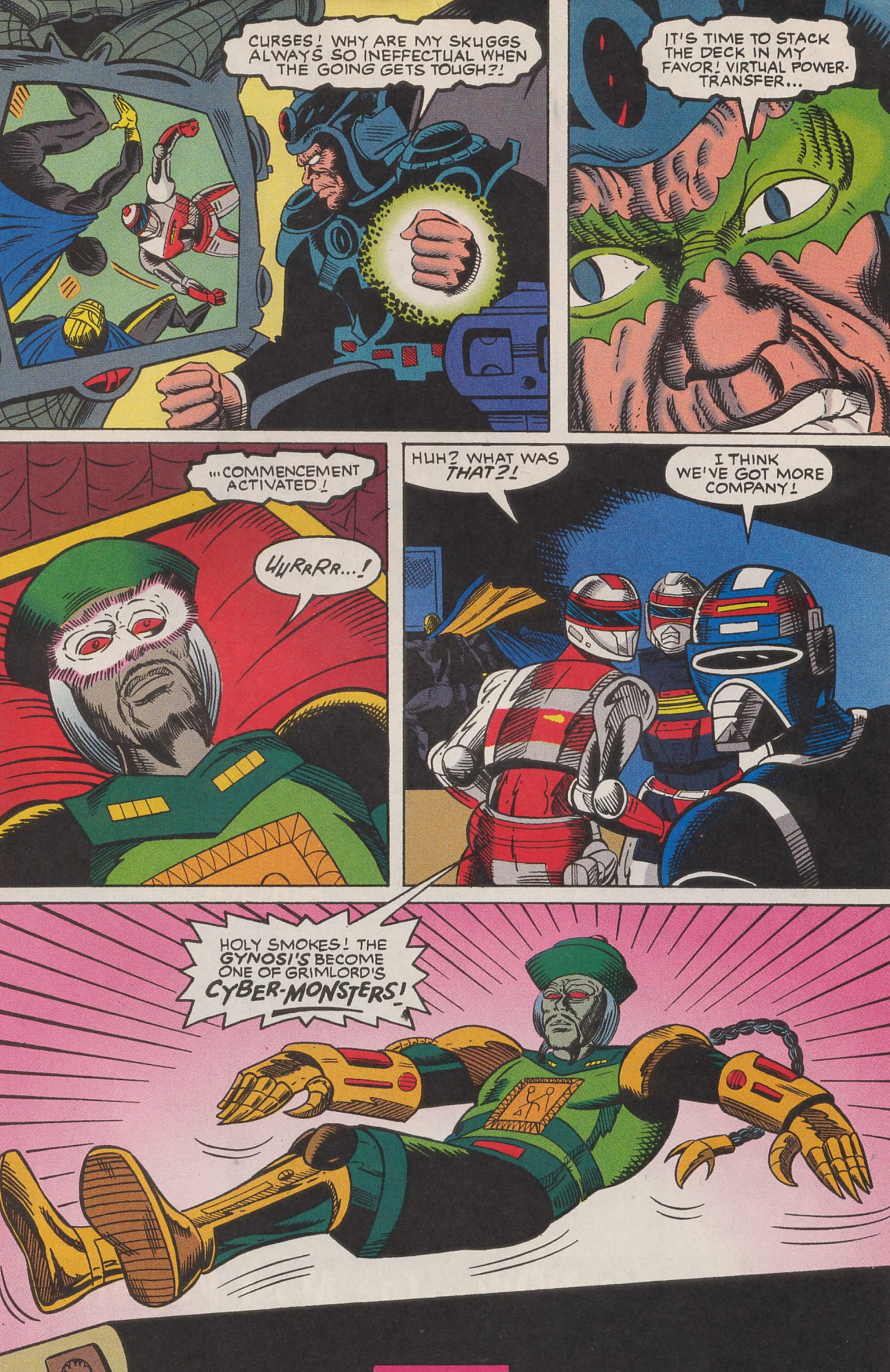 Read online Mighty Morphin Power Rangers: Ninja Rangers/VR Troopers comic -  Issue #4 - 23