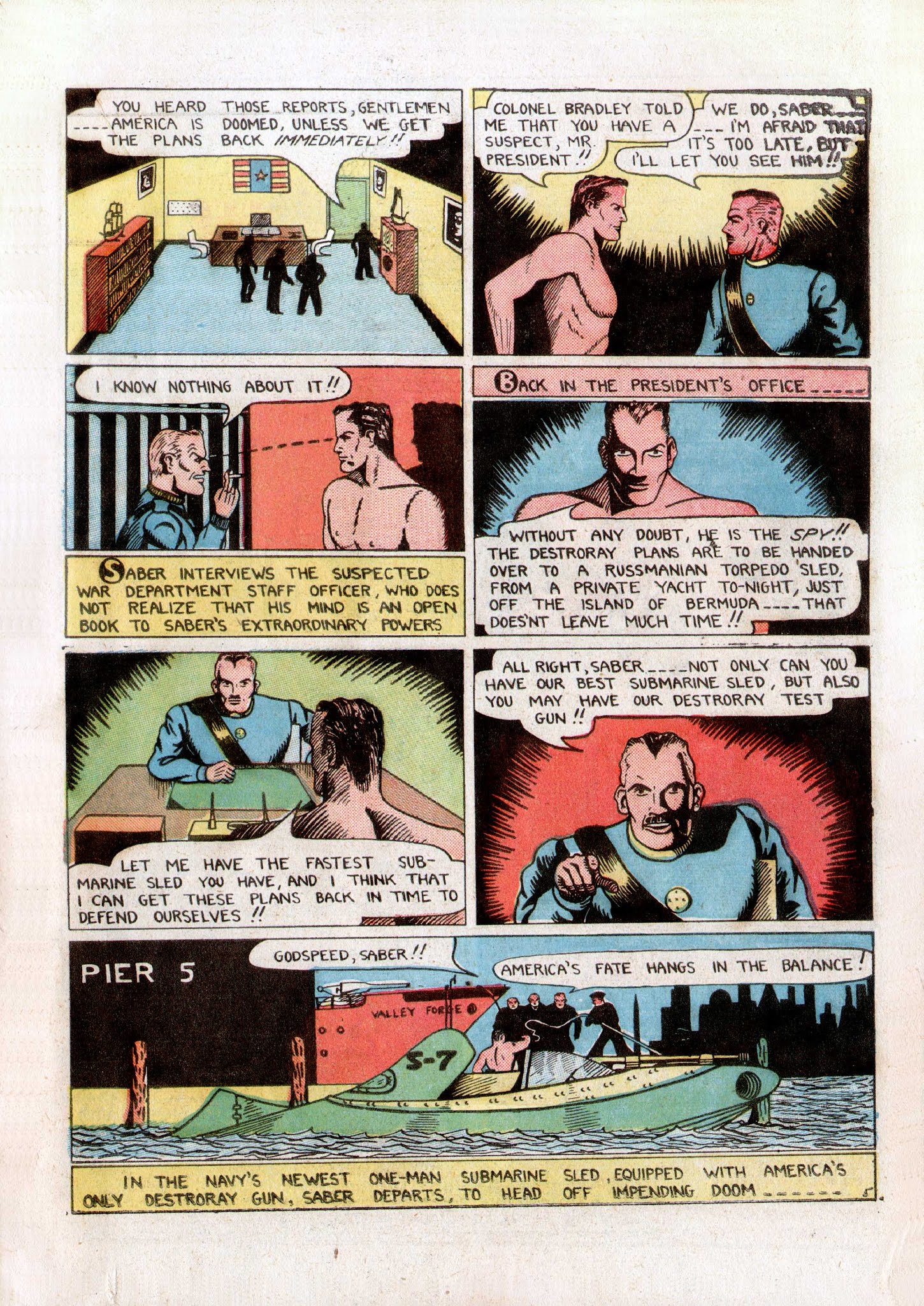 Read online Fight Comics comic -  Issue #1 - 23