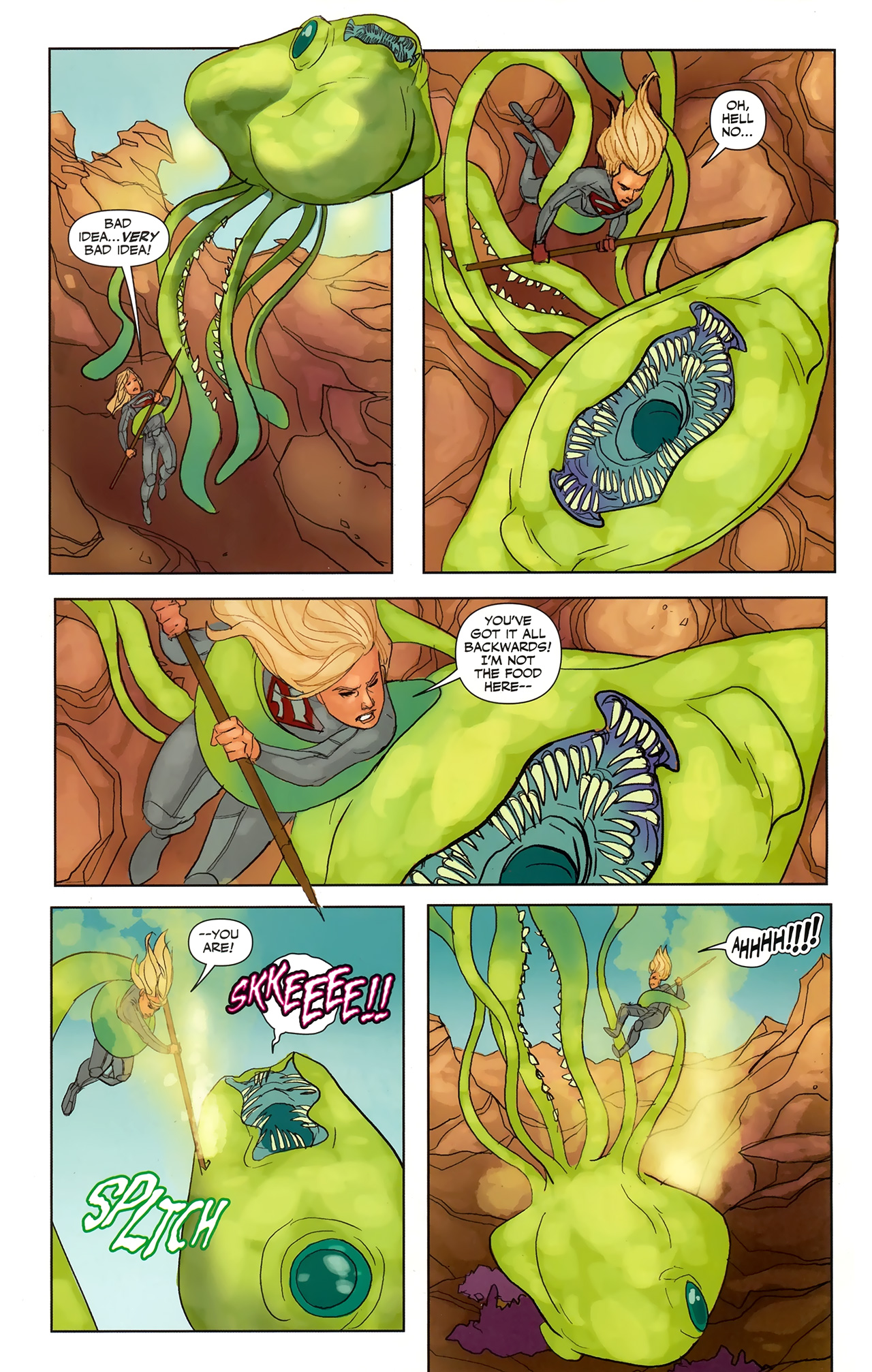 Read online Superman/Supergirl: Maelstrom comic -  Issue #4 - 11