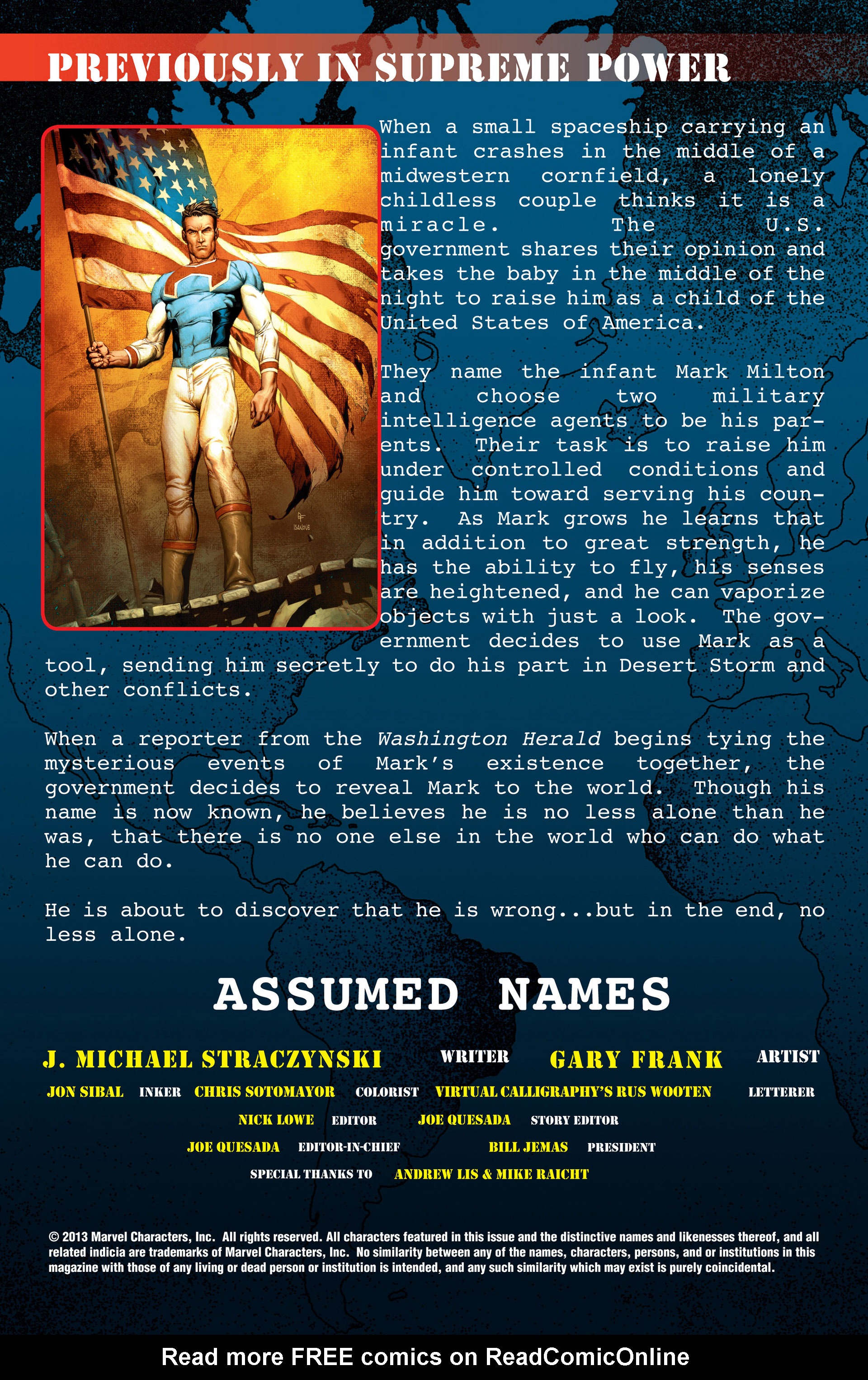 Read online Supreme Power (2003) comic -  Issue #4 - 2