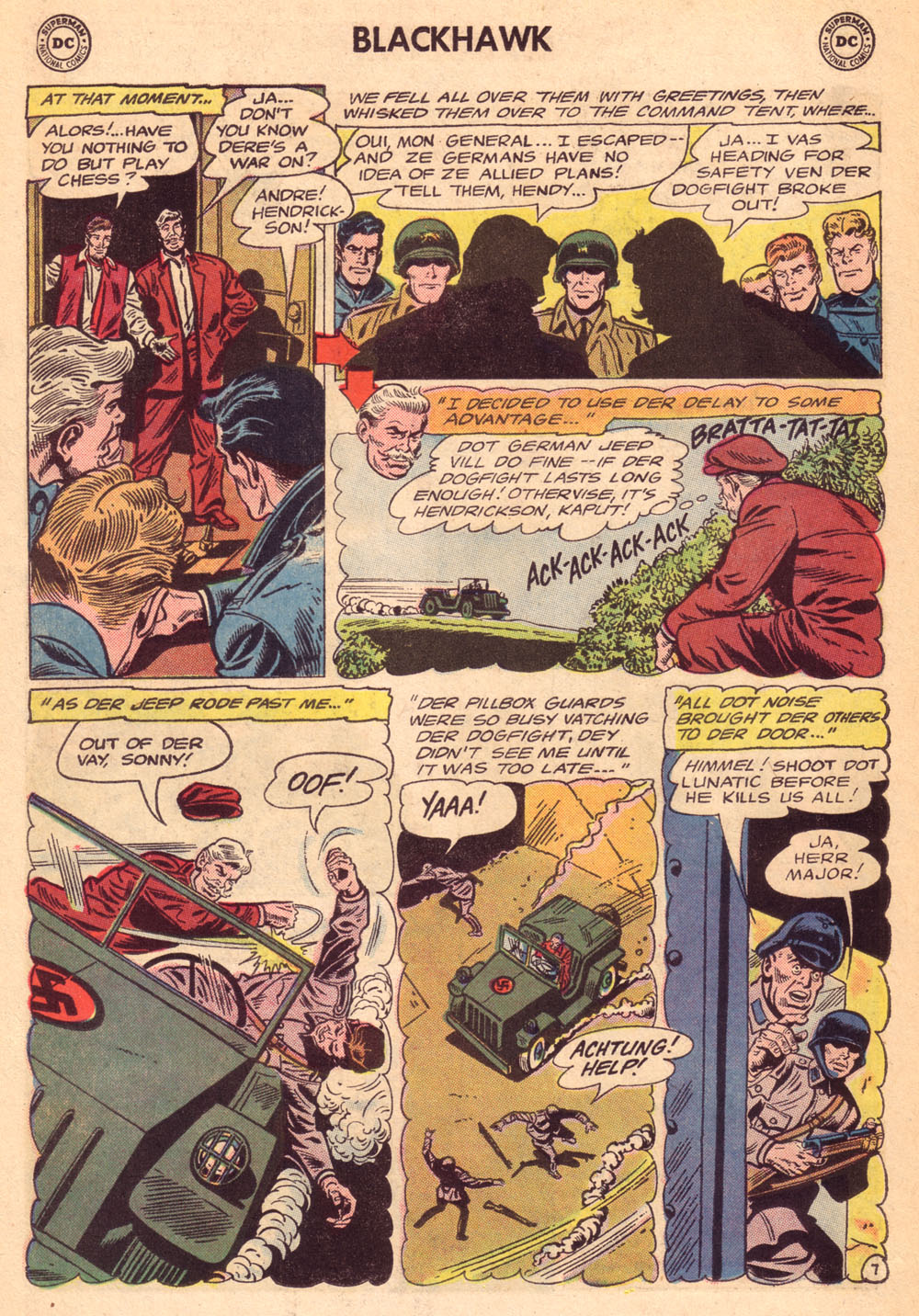 Read online Blackhawk (1957) comic -  Issue #202 - 31