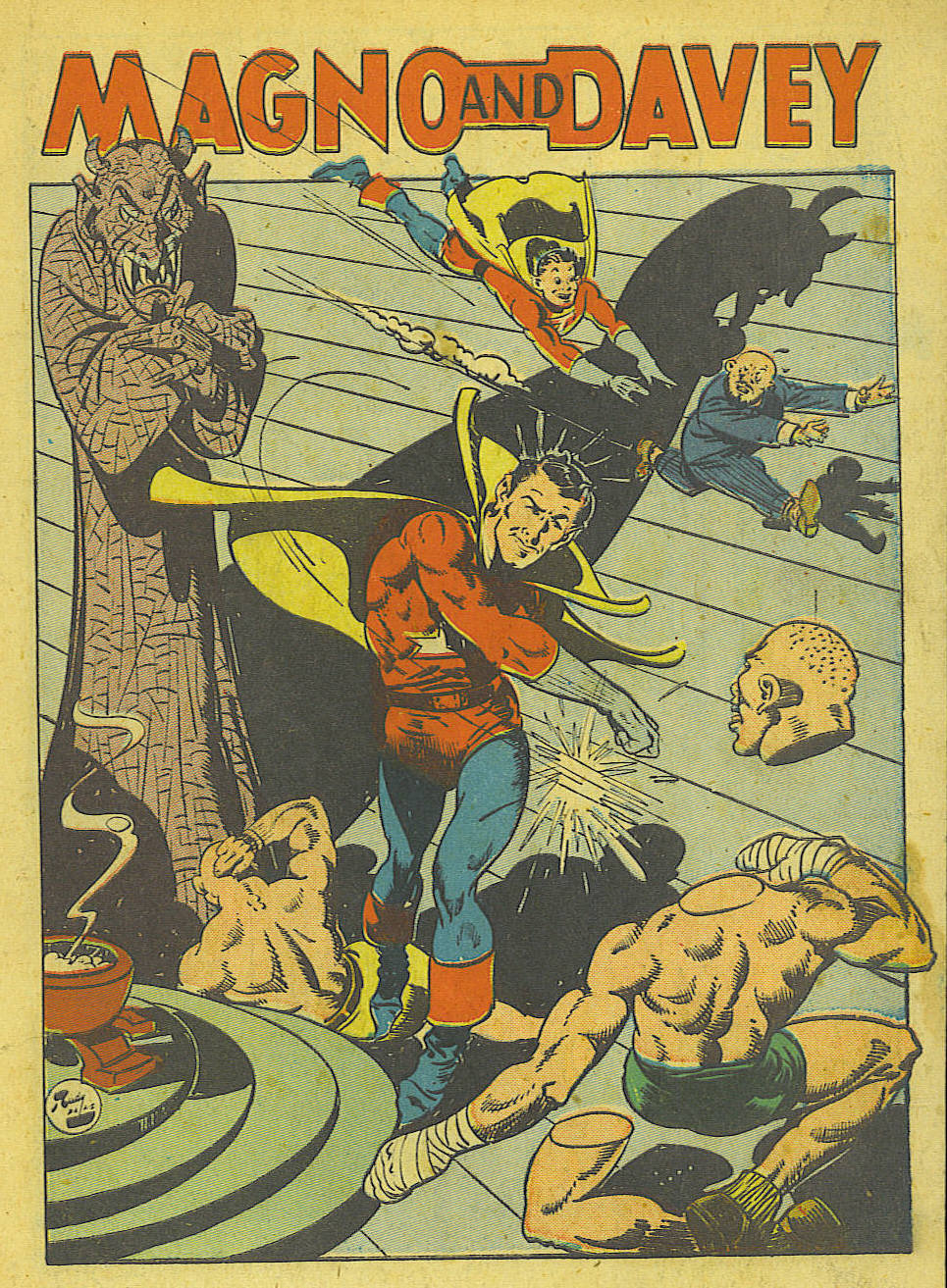 Read online Super-Mystery Comics comic -  Issue #26 - 2