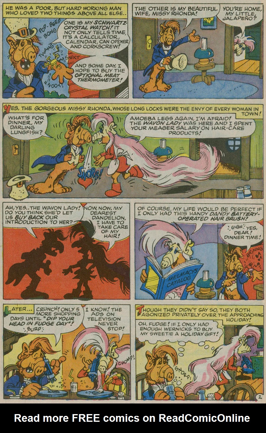 Read online ALF Holiday Special comic -  Issue #1 - 33