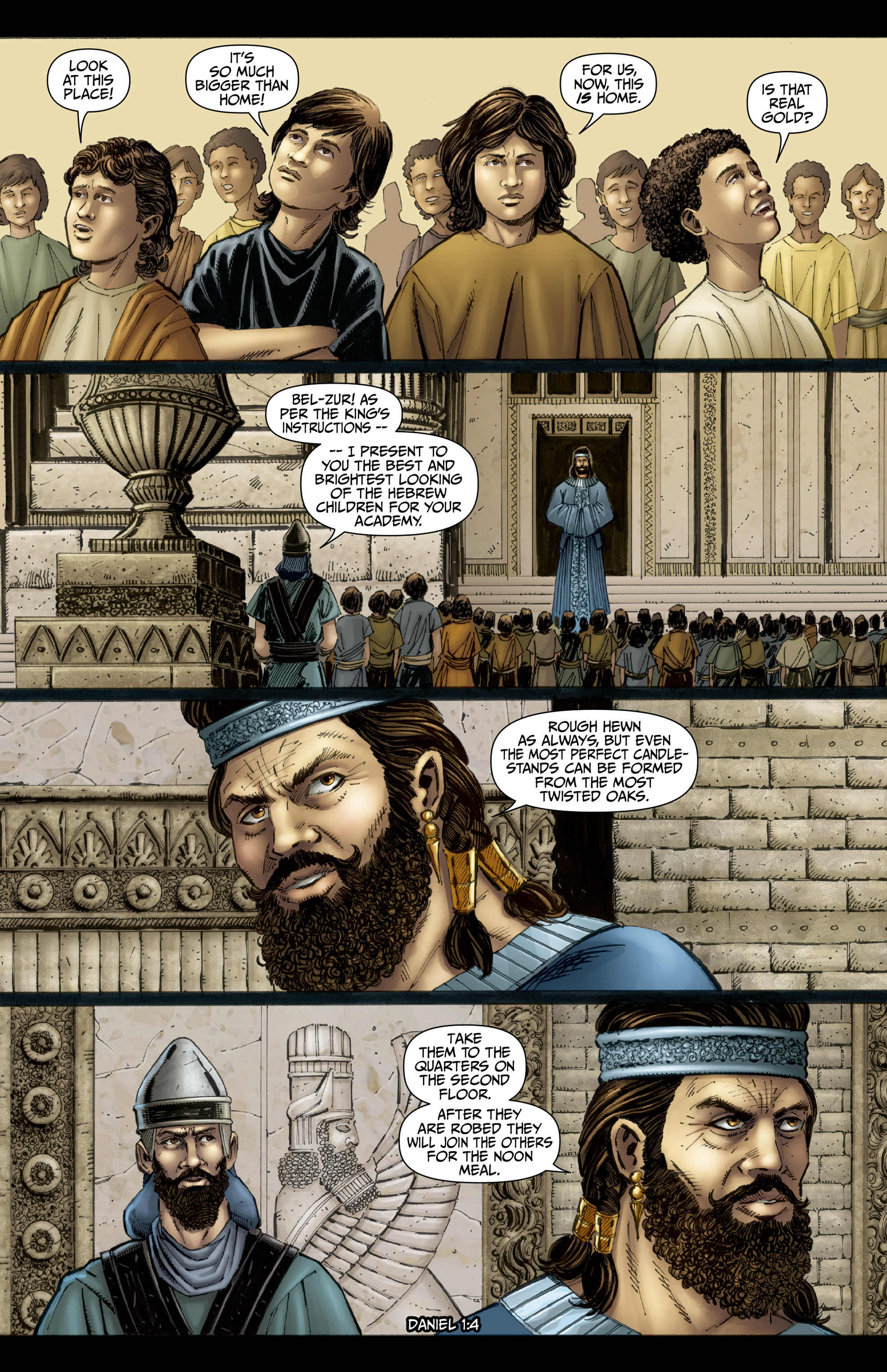 Read online The Kingstone Bible comic -  Issue #7 - 19