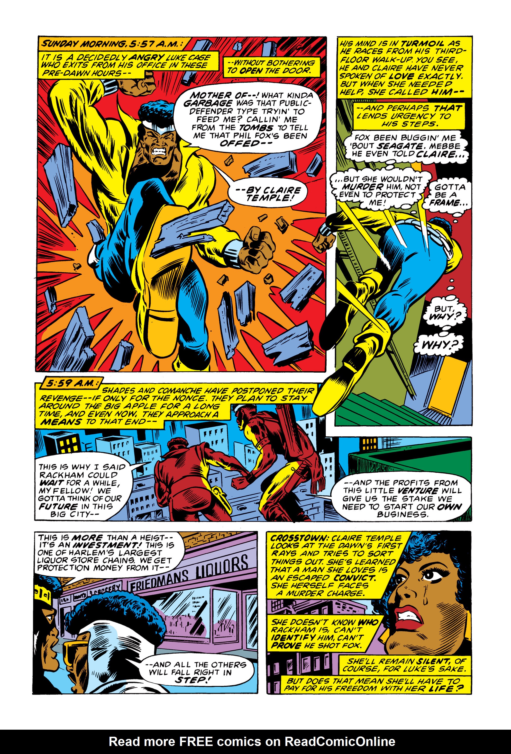 Read online Marvel Masterworks: Luke Cage, Hero For Hire comic -  Issue # TPB (Part 4) - 1