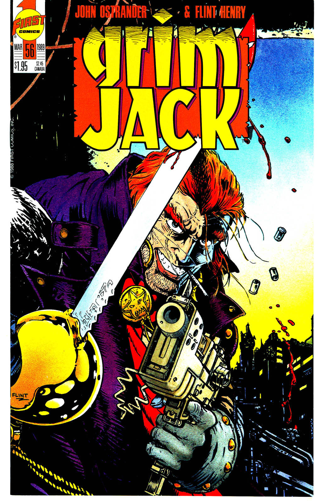 Read online Grimjack comic -  Issue #56 - 1