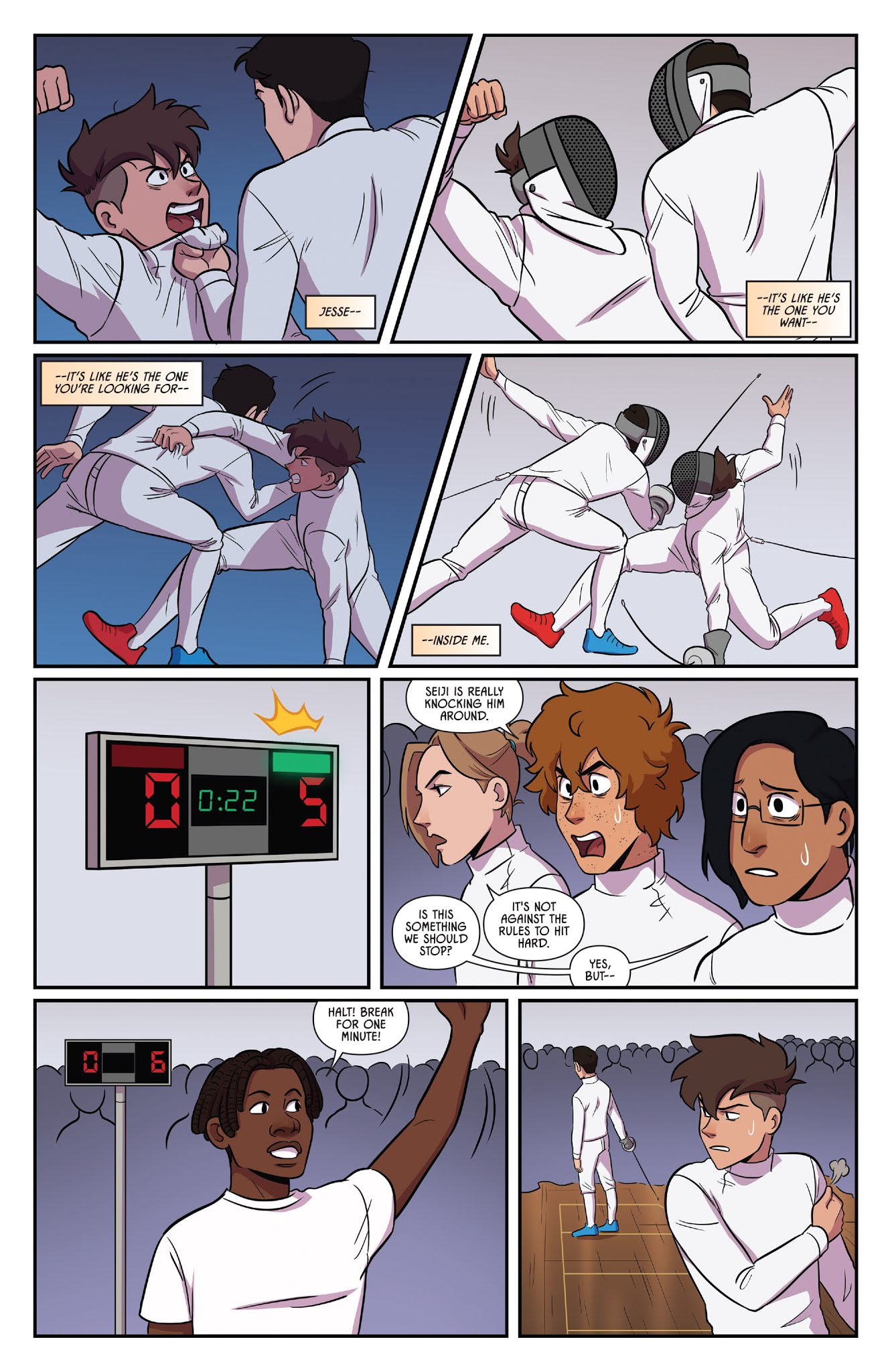 Read online Fence comic -  Issue #10 - 9