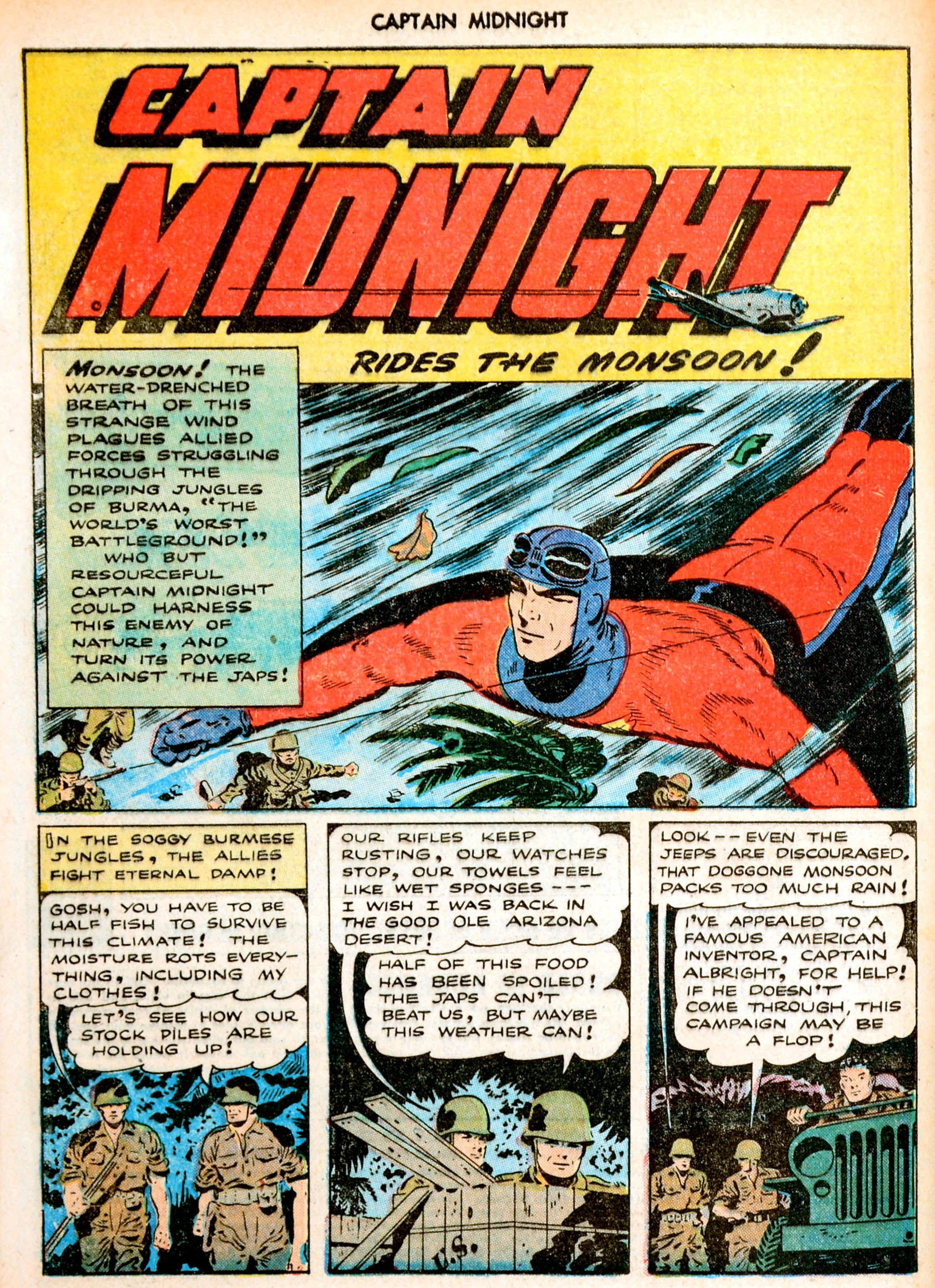 Read online Captain Midnight (1942) comic -  Issue #25 - 4