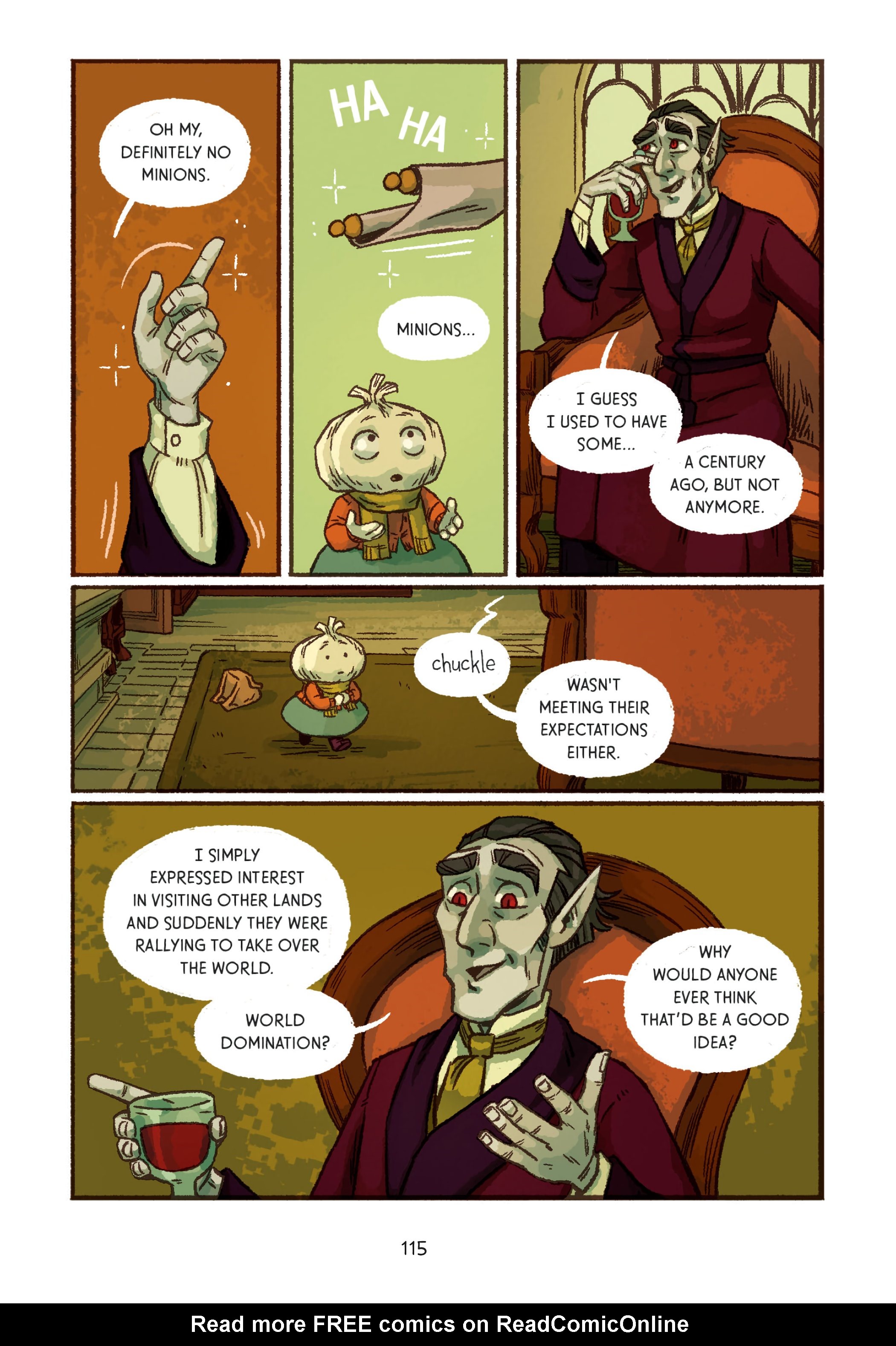 Read online Garlic and the Vampire comic -  Issue # TPB (Part 2) - 21
