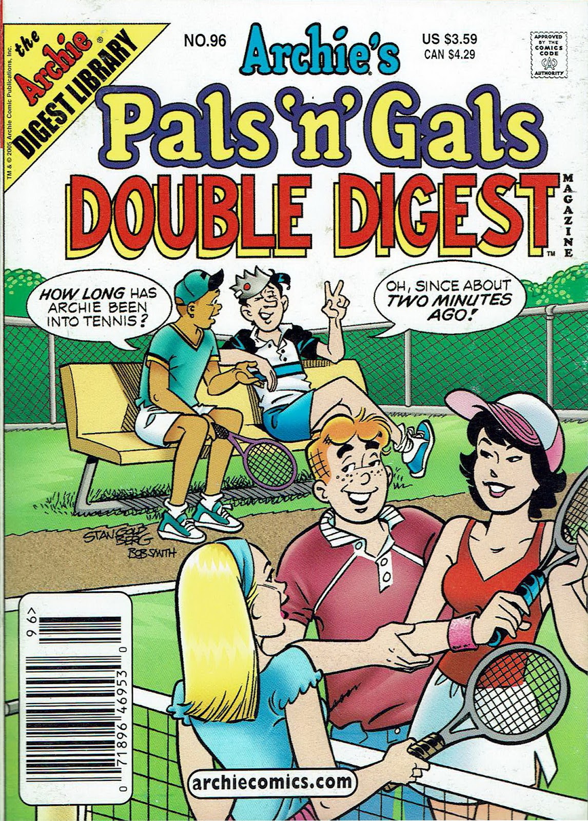 Archie's Pals 'n' Gals Double Digest Magazine issue 96 - Page 1