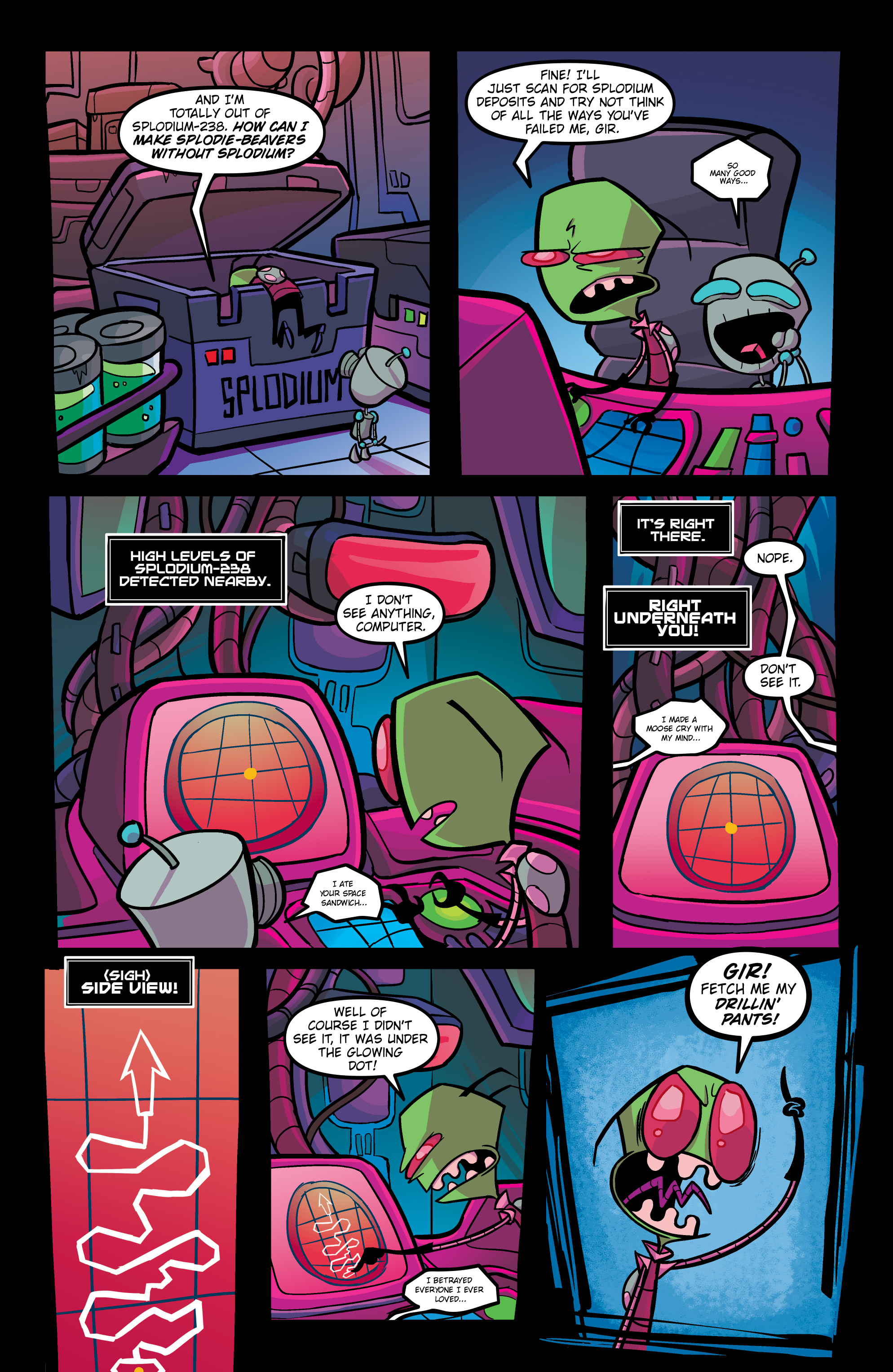 Read online Invader Zim comic -  Issue # _TPB 6 - 11