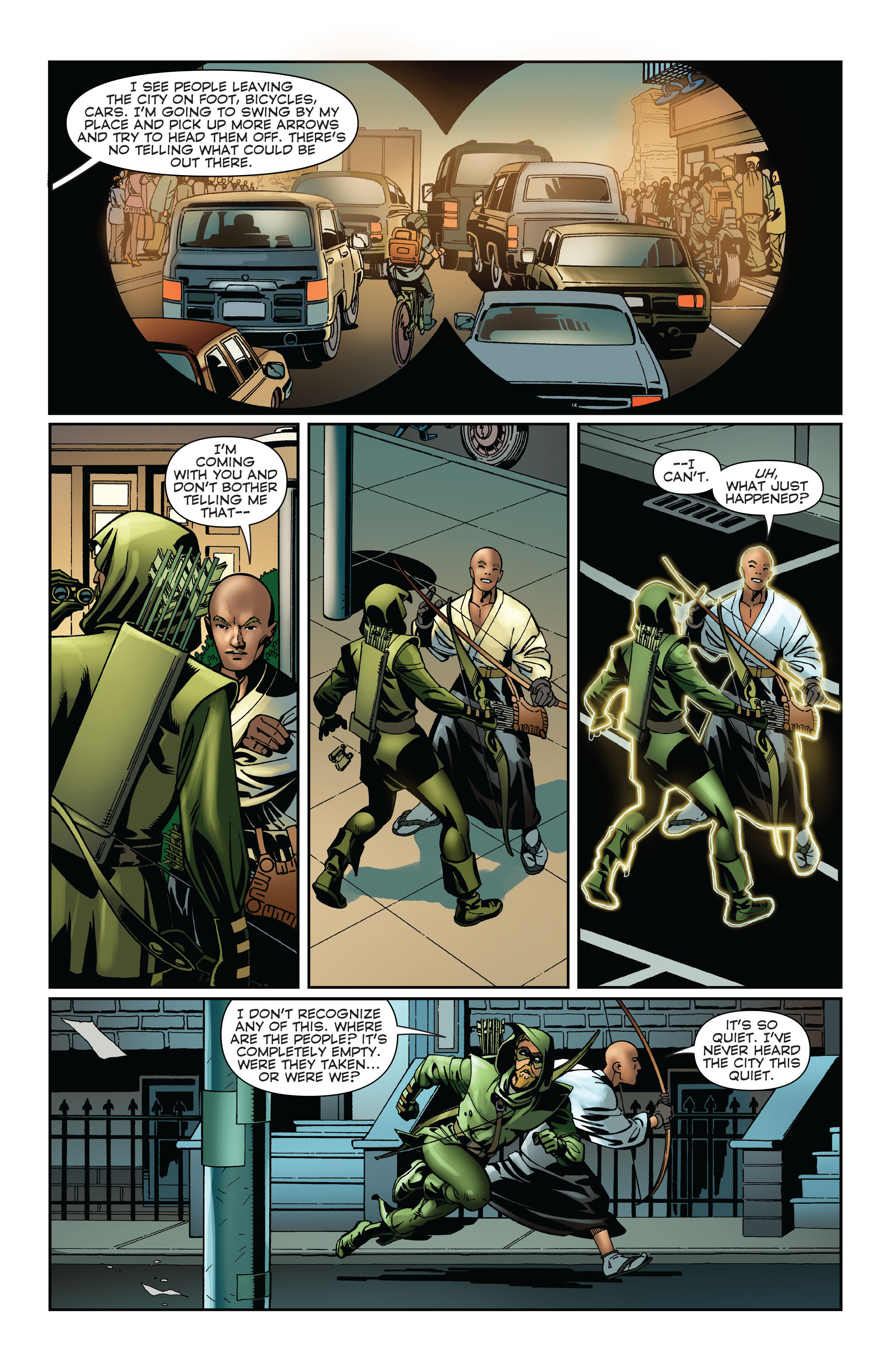 Read online Convergence Green Arrow comic -  Issue #1 - 23
