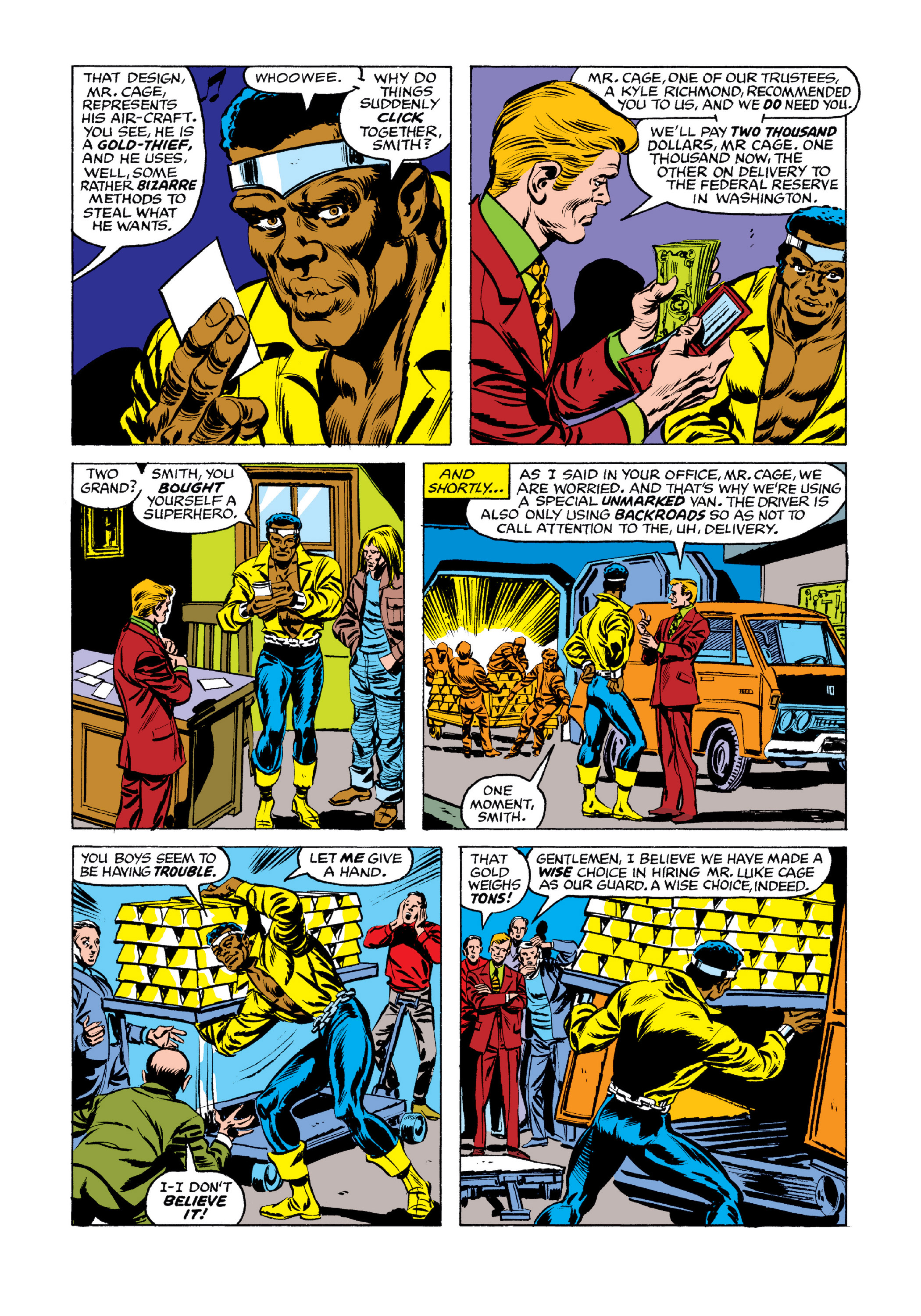 Read online Marvel Masterworks: Luke Cage, Power Man comic -  Issue # TPB 3 (Part 2) - 98