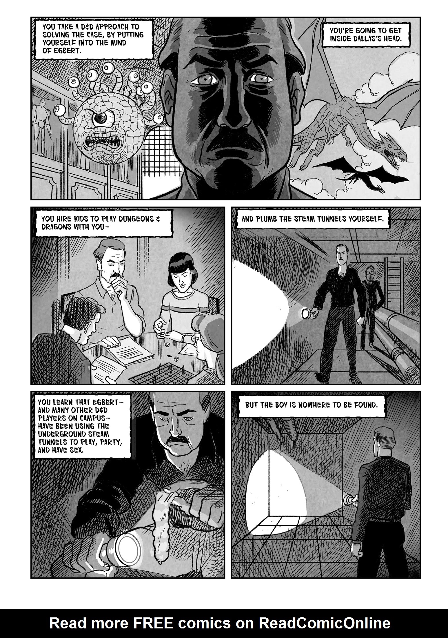 Read online Rise of the Dungeon Master: Gary Gygax and the Creation of D&D comic -  Issue # TPB - 95