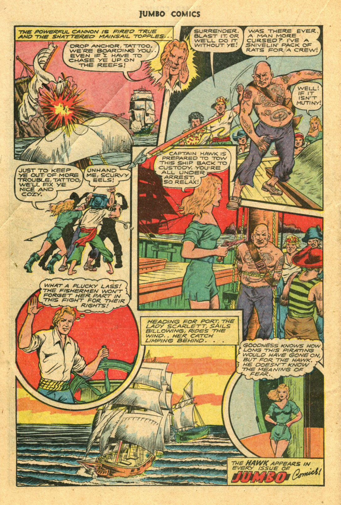 Read online Jumbo Comics comic -  Issue #81 - 22