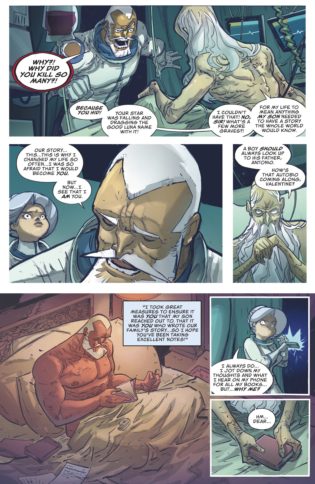 Read online Deathbed comic -  Issue #6 - 7