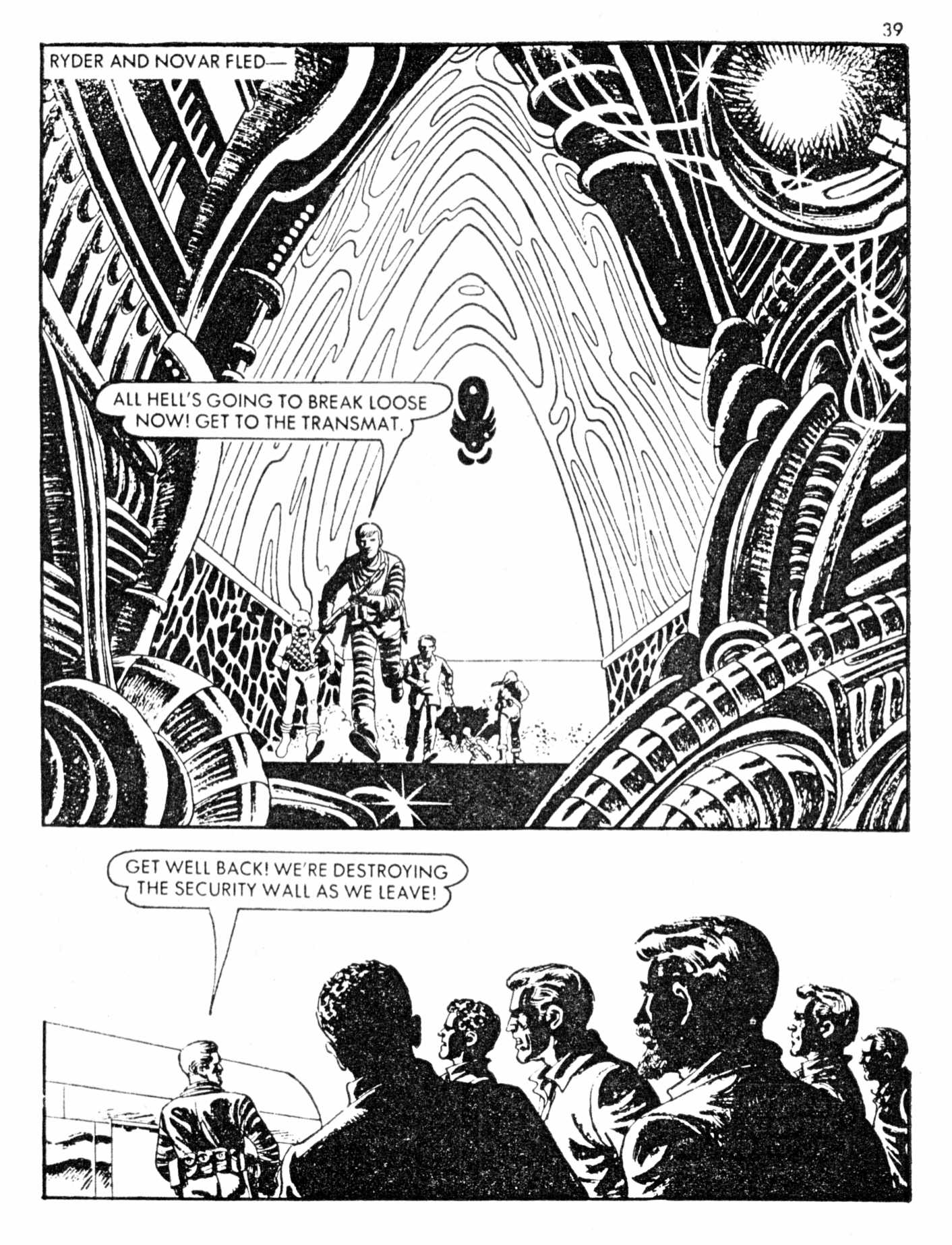 Read online Starblazer comic -  Issue #147 - 39