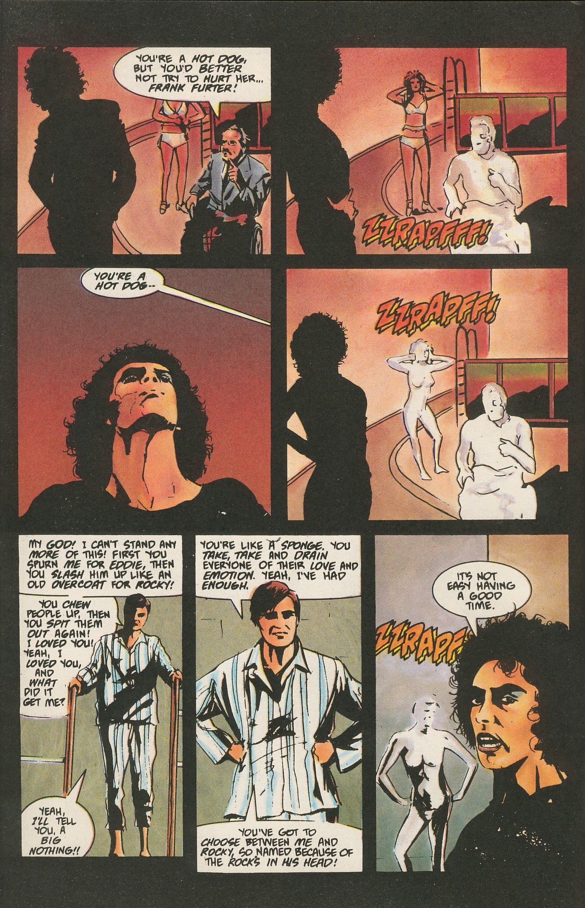 Read online The Rocky Horror Picture Show: The Comic Book comic -  Issue #3 - 8