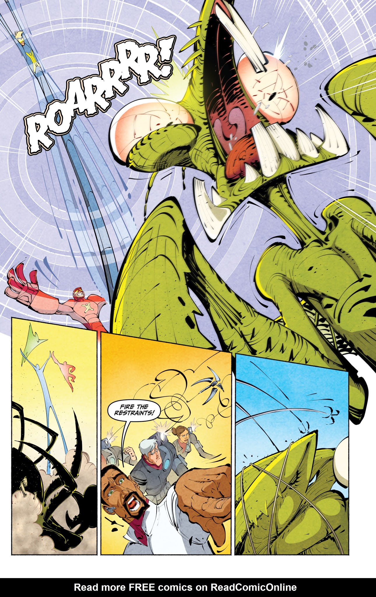 Read online Stretch Armstrong and the Flex Fighters comic -  Issue #1 - 18