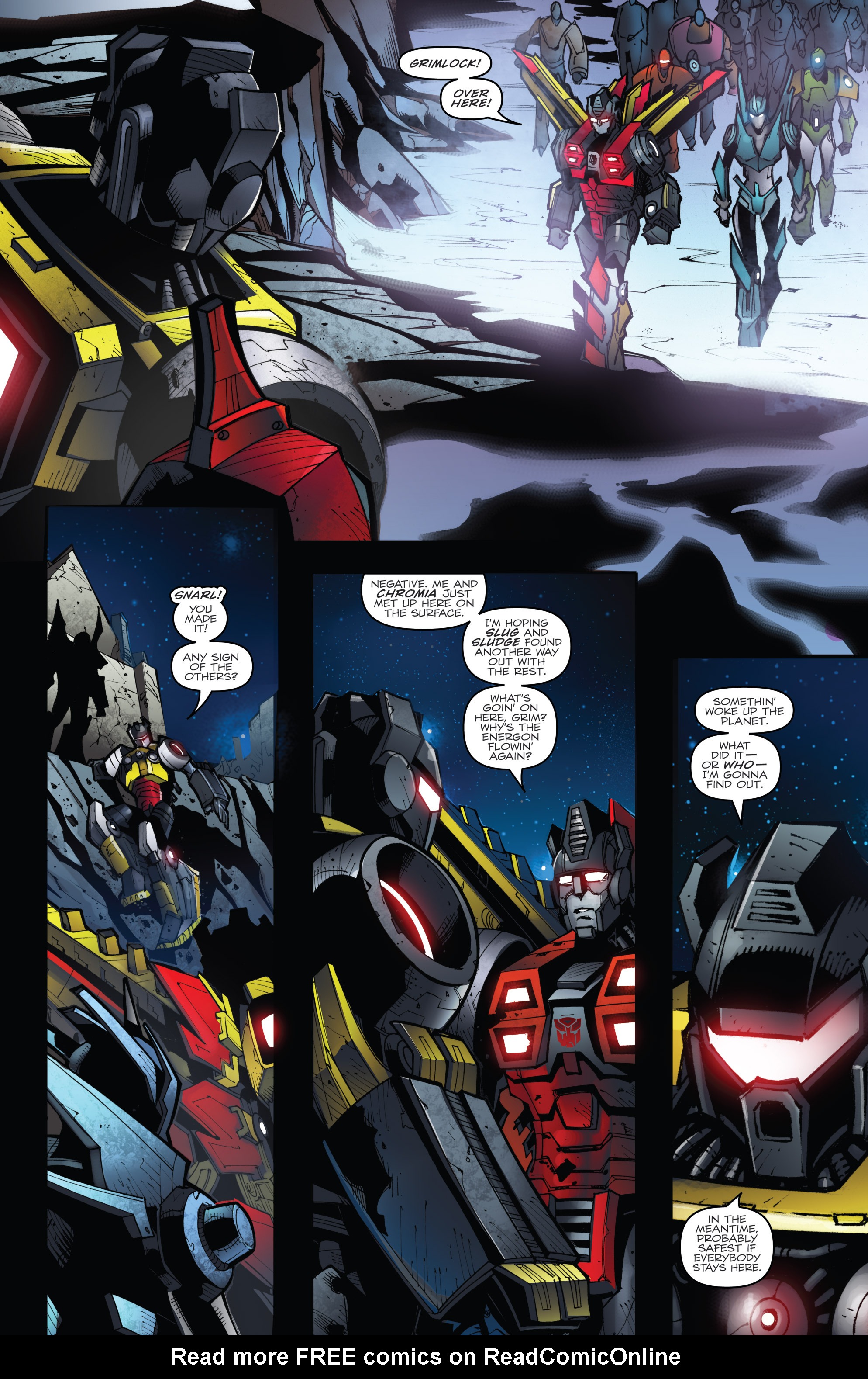 Read online Transformers Prime: Beast Hunters comic -  Issue #7 - 4