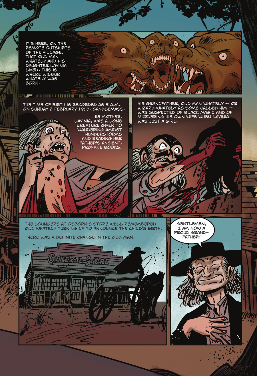 Read online The Lovecraft Anthology comic -  Issue # TPB 1 - 40