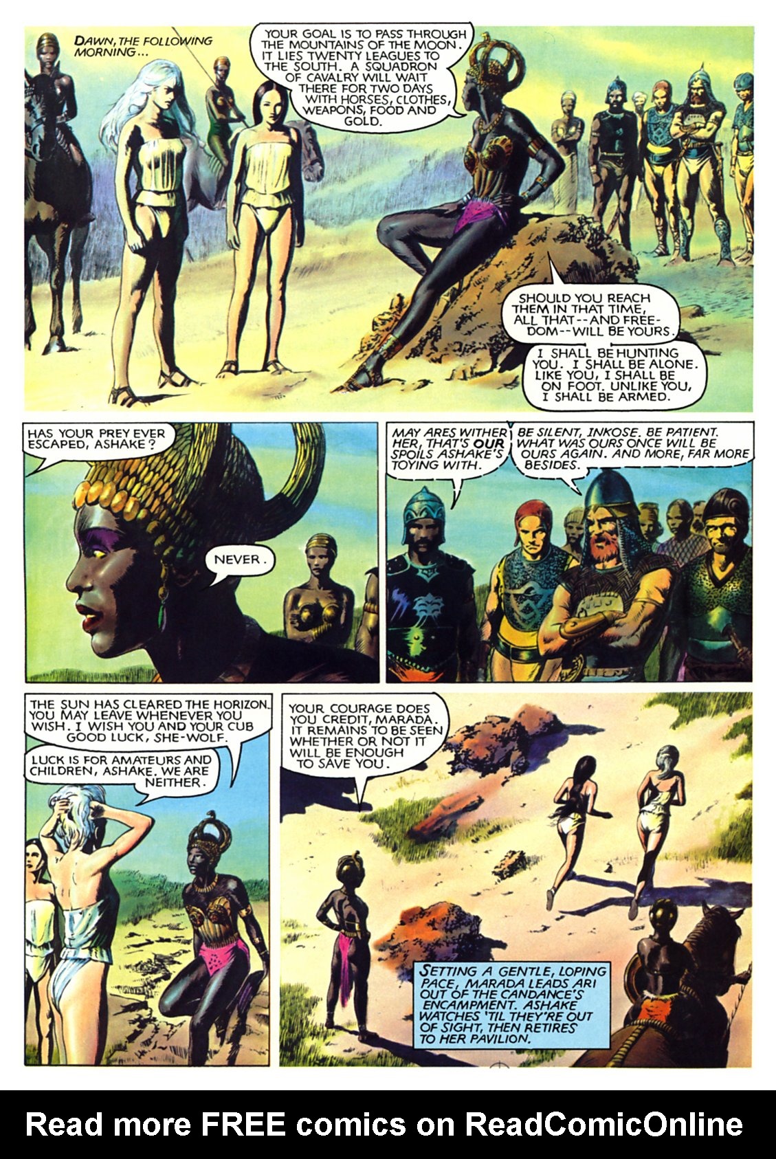 Read online Marvel Graphic Novel comic -  Issue #21 - Marada the She-Wolf - 51