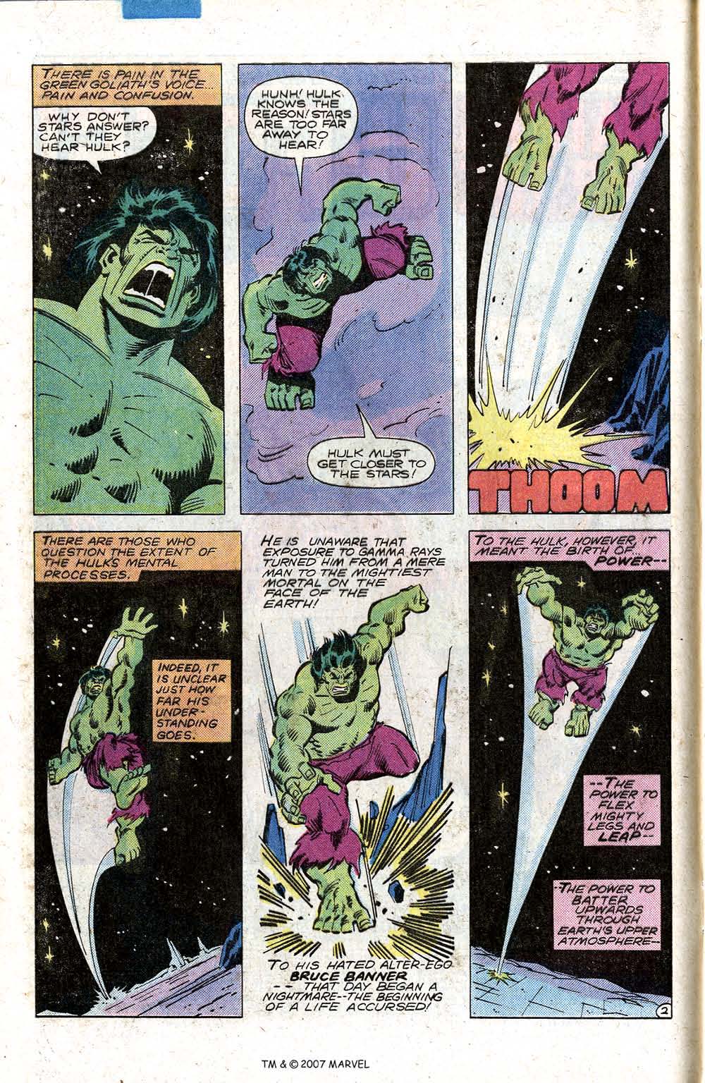 Read online The Incredible Hulk (1968) comic -  Issue #254 - 4