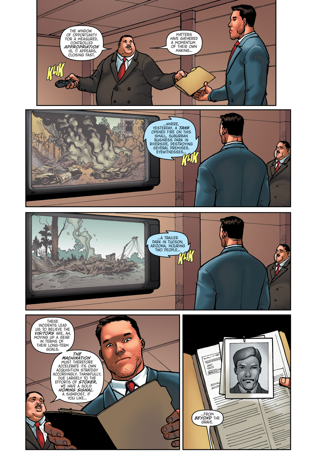 Read online The Transformers: Infiltration comic -  Issue #4 - 11