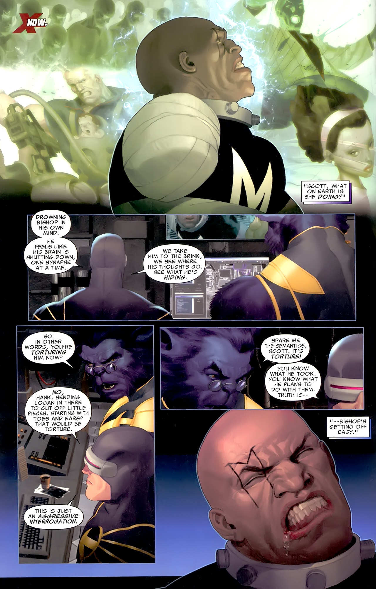 Read online Cable (2008) comic -  Issue #8 - 9