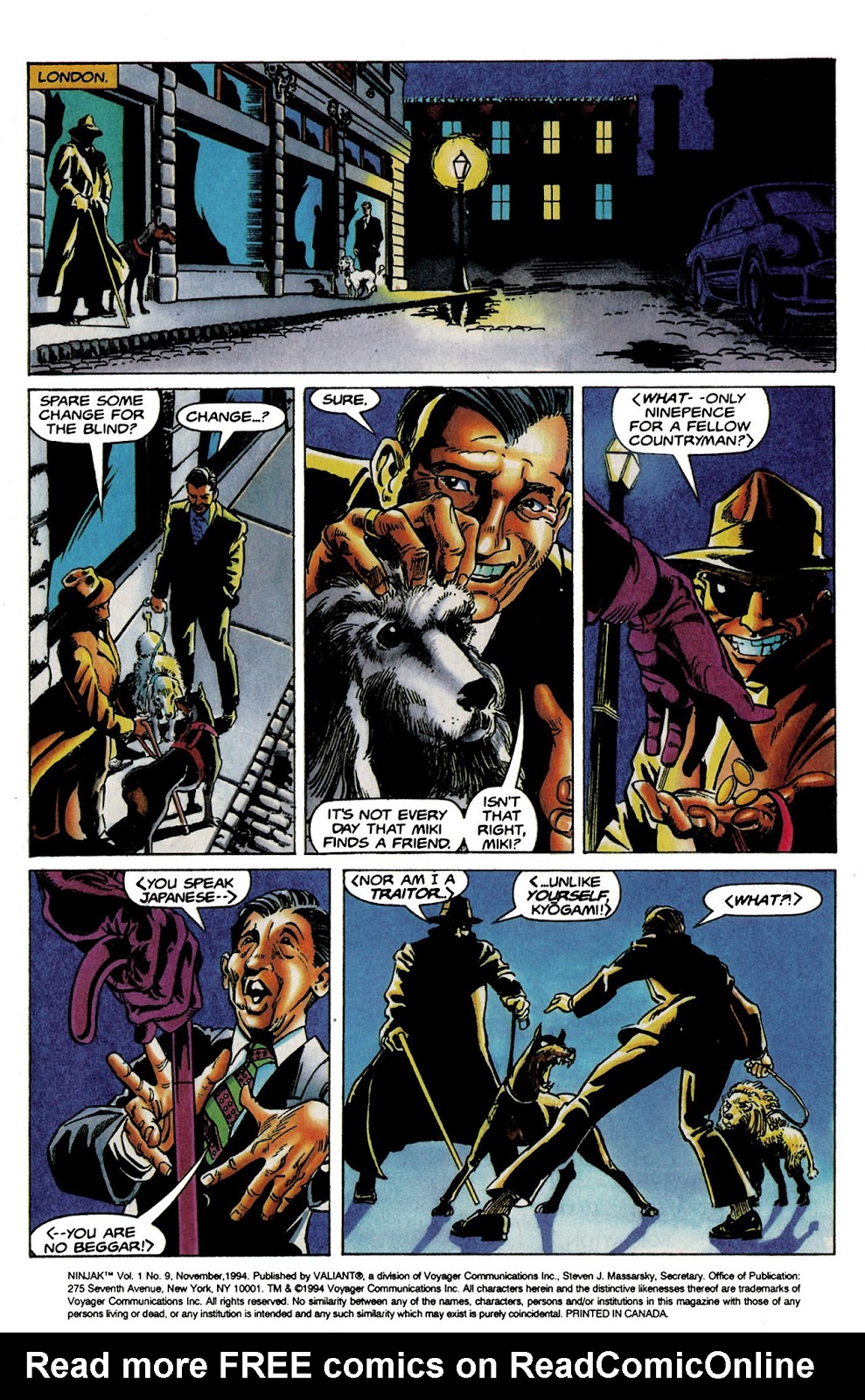 Ninjak (1994) issue 9 - Page 2