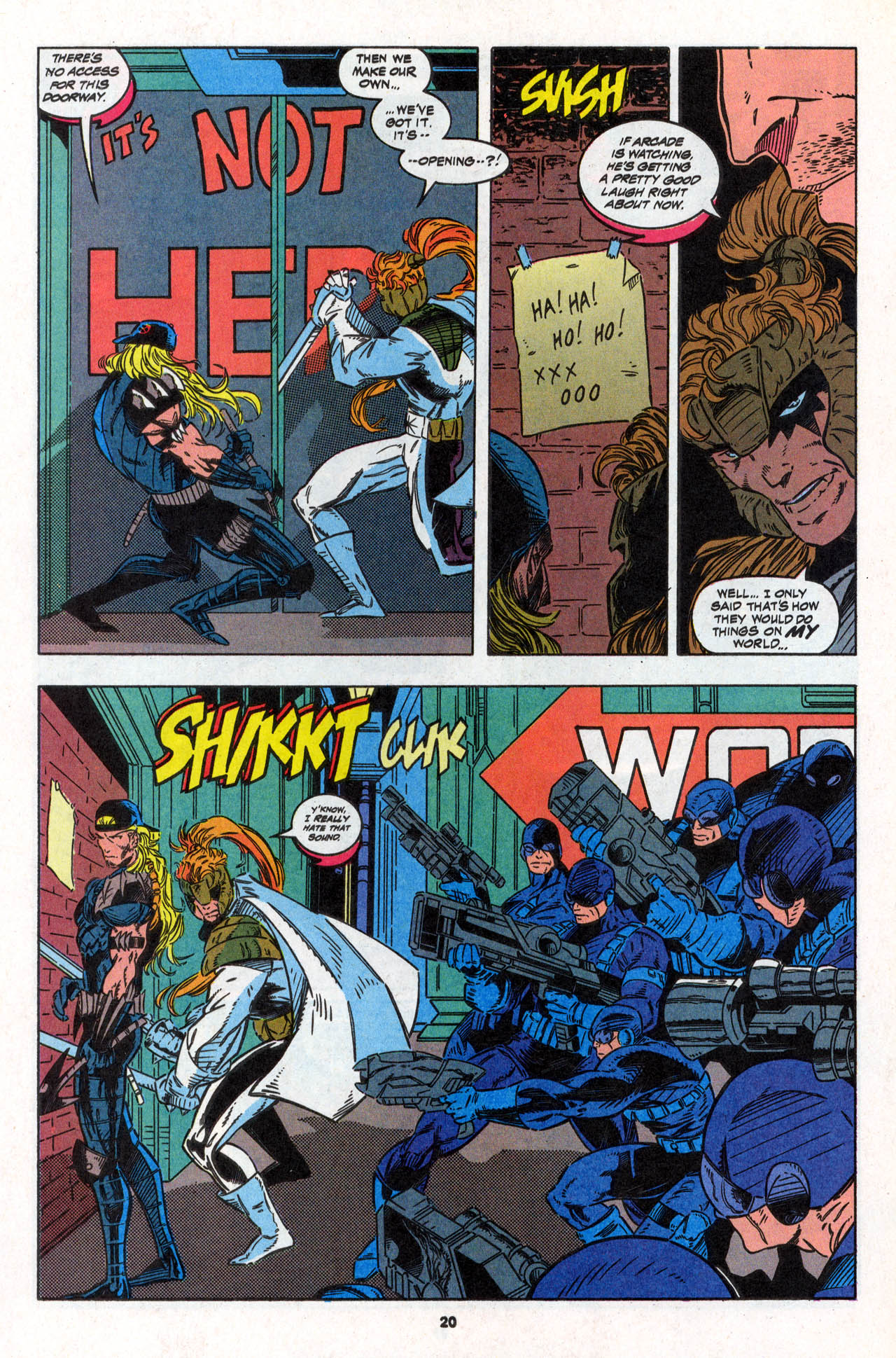 Read online X-Force (1991) comic -  Issue #30 - 21