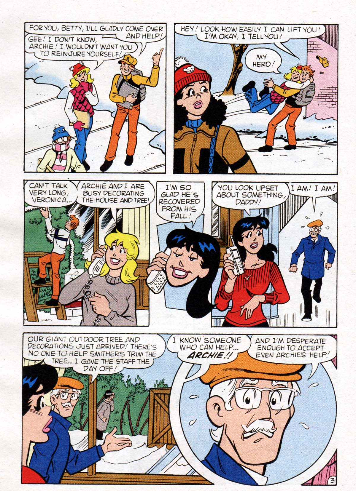 Read online Archie's Holiday Fun Digest comic -  Issue #7 - 4