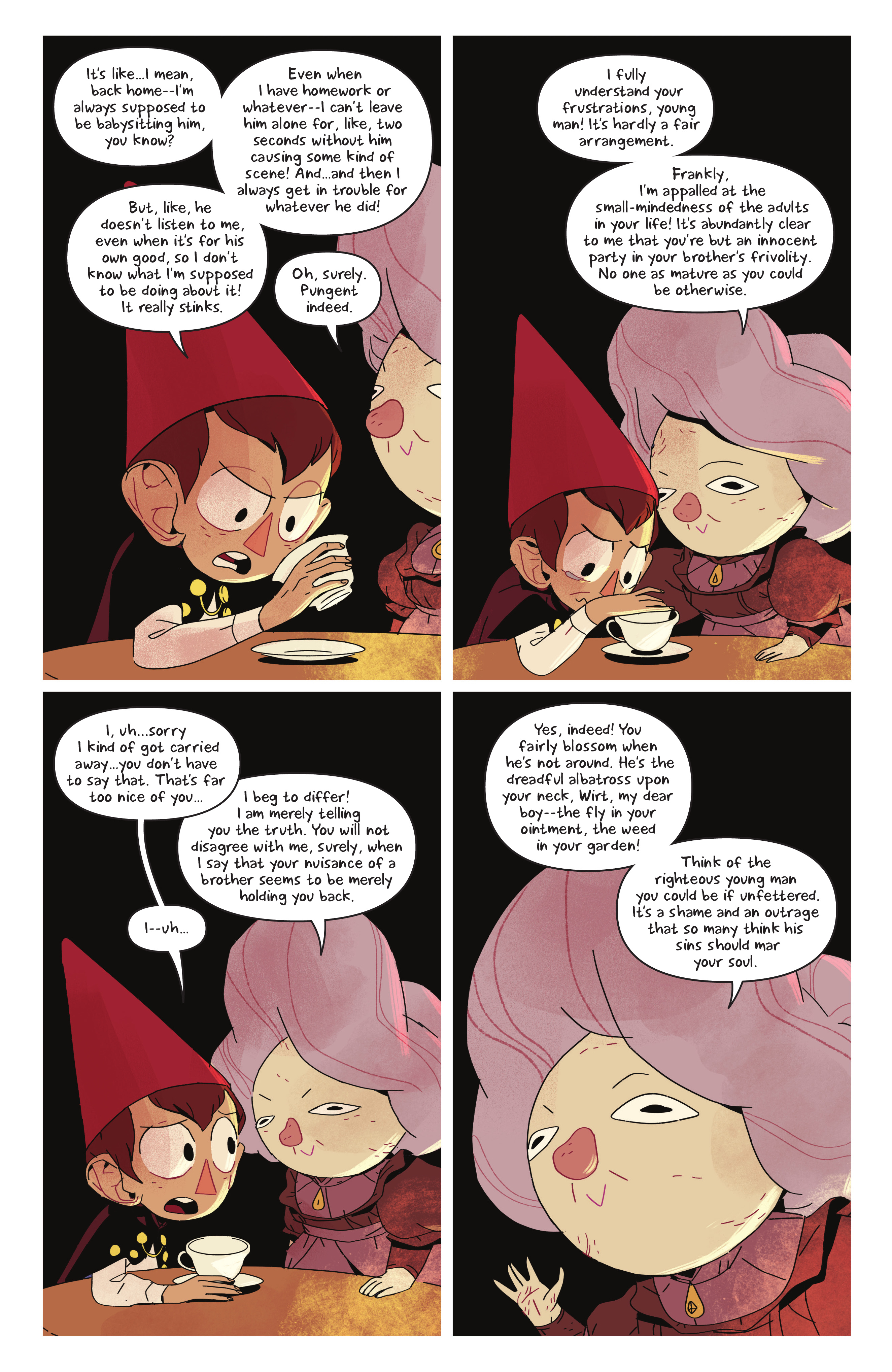 Read online Over the Garden Wall: Hollow Town comic -  Issue # TPB - 55