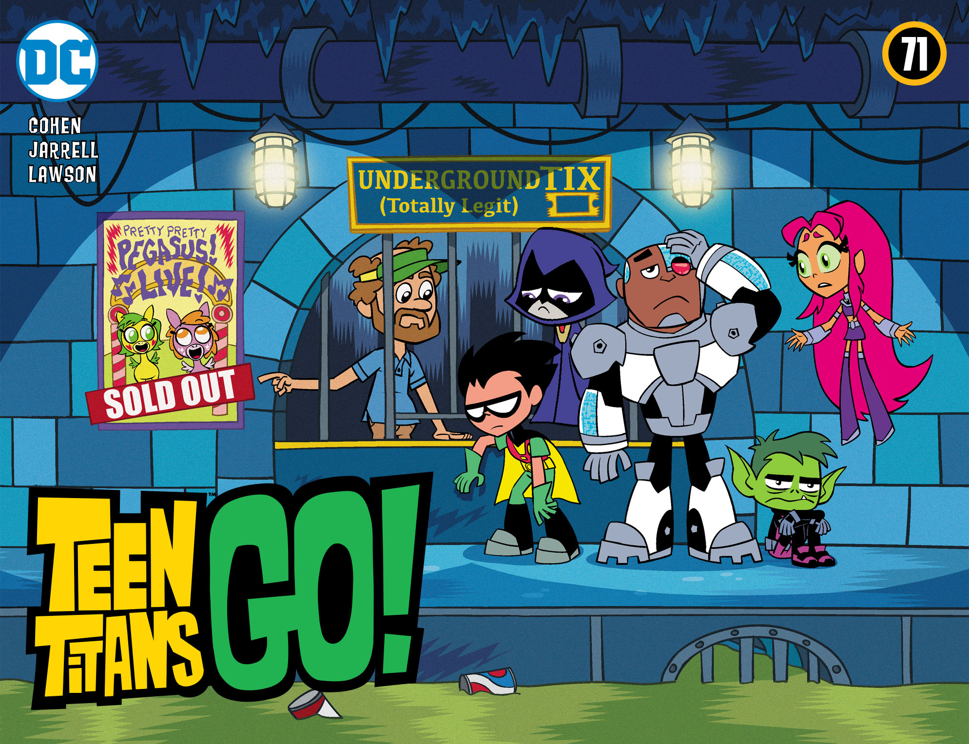 Read online Teen Titans Go! (2013) comic -  Issue #71 - 1