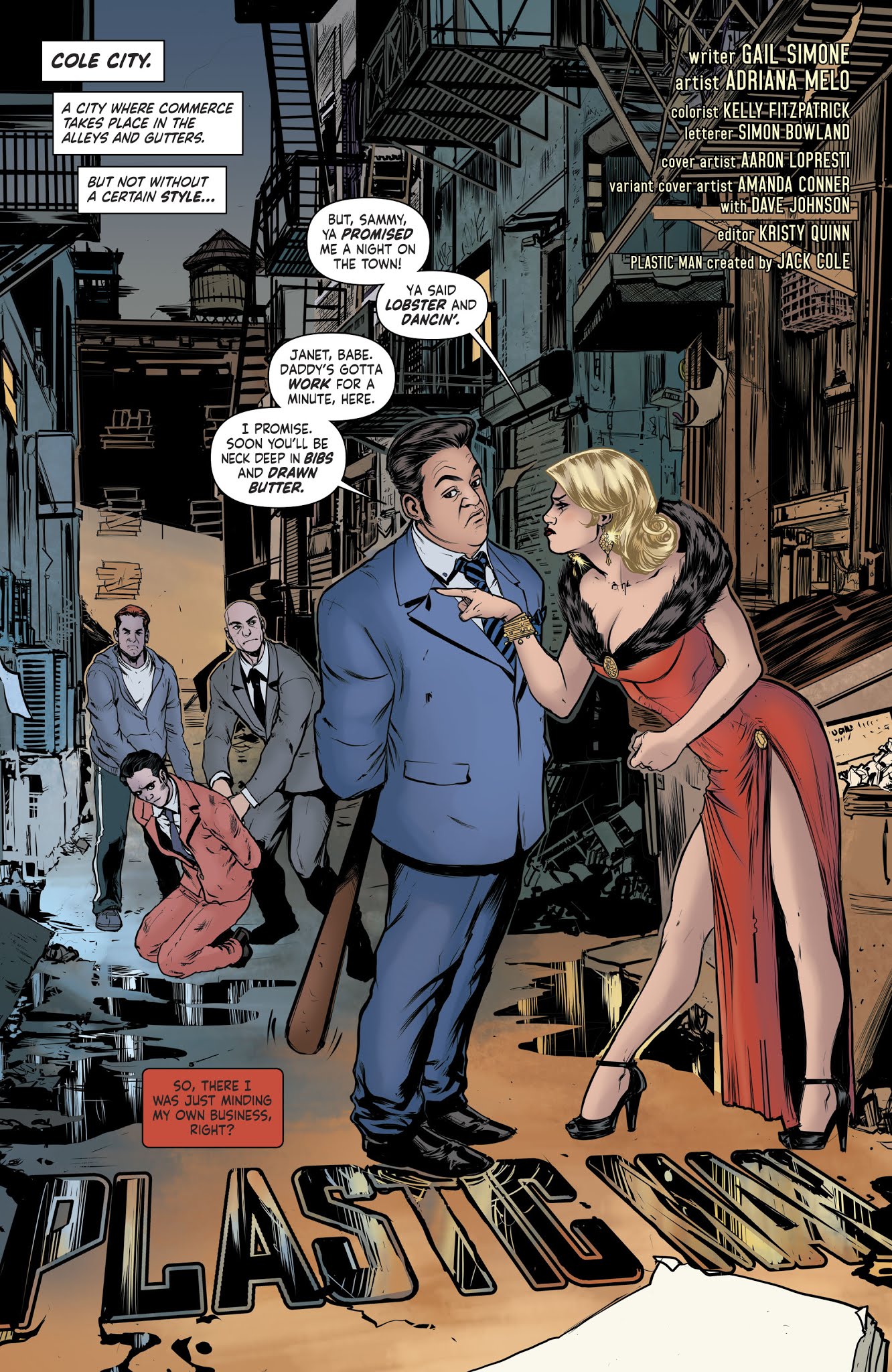 Read online Plastic Man (2018) comic -  Issue #1 - 4