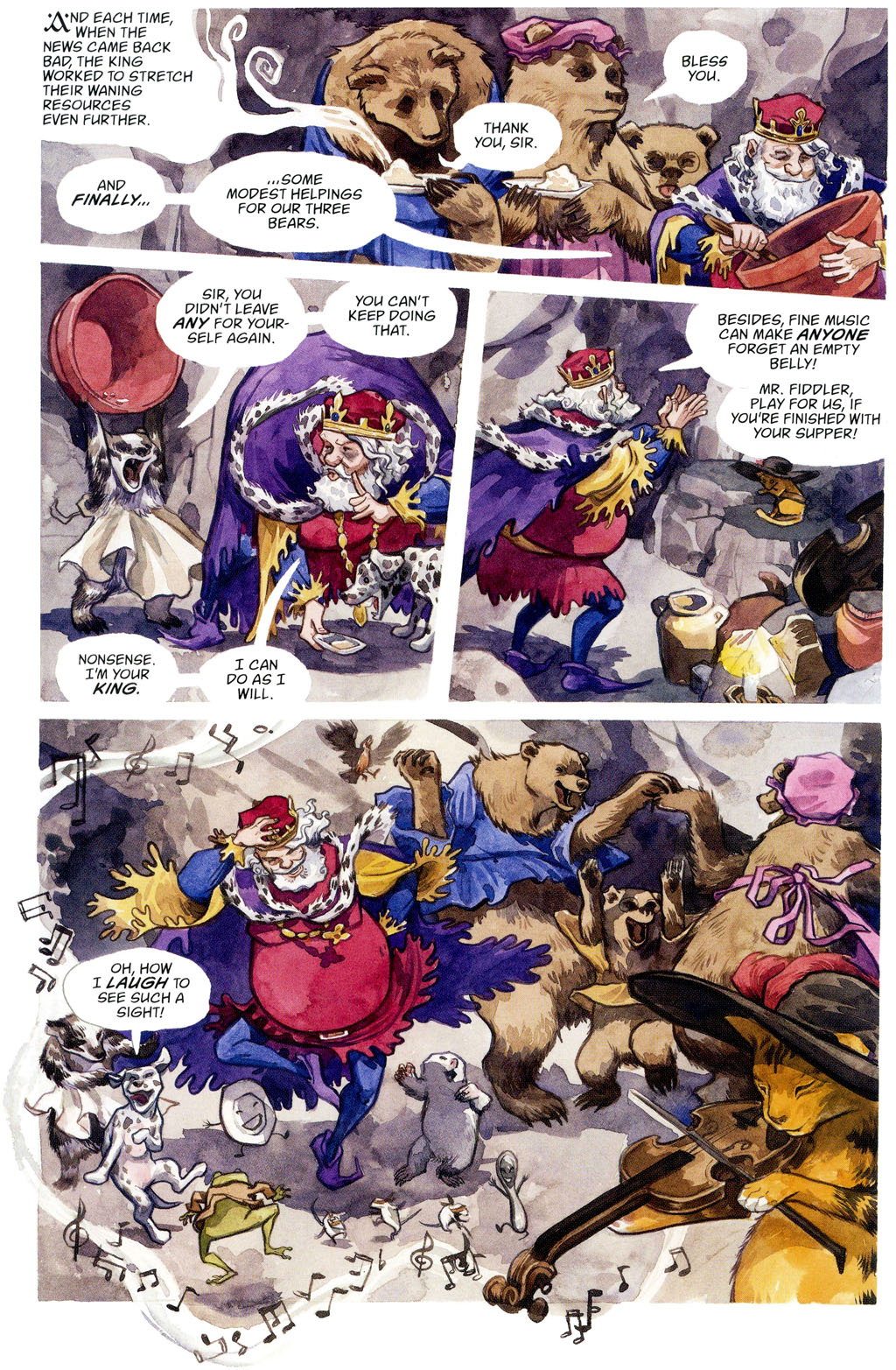 Read online Fables: 1001 Nights of Snowfall comic -  Issue # Full - 126