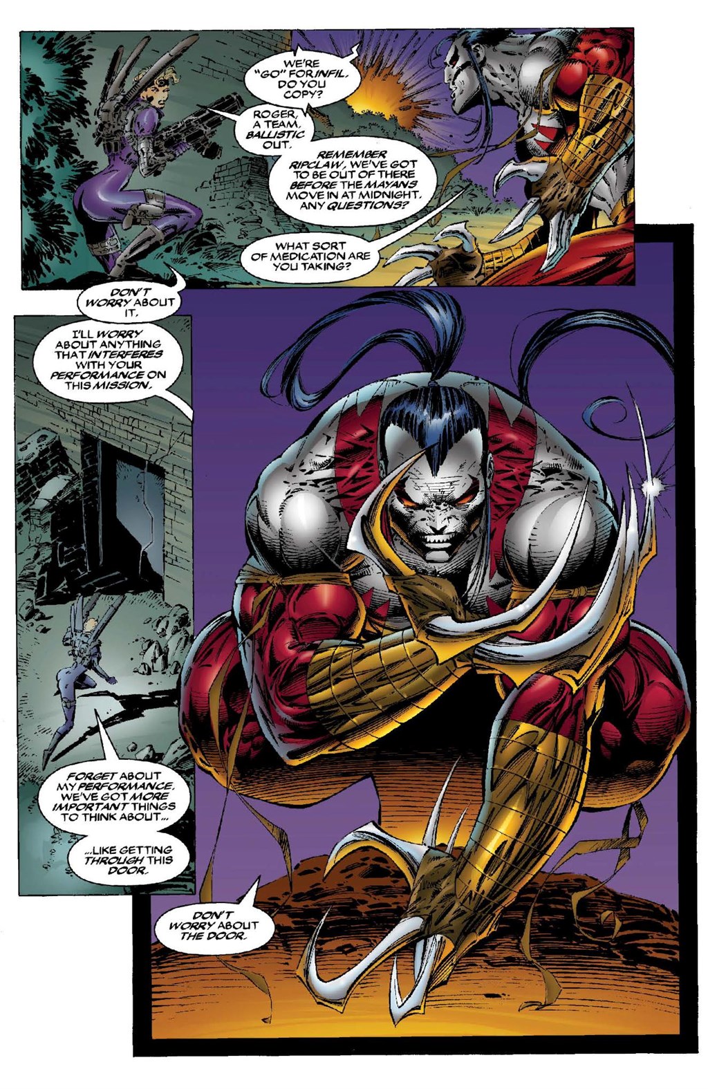 Read online Cyberforce (1992) comic -  Issue # _The Complete Cyberforce (Part 4) - 62