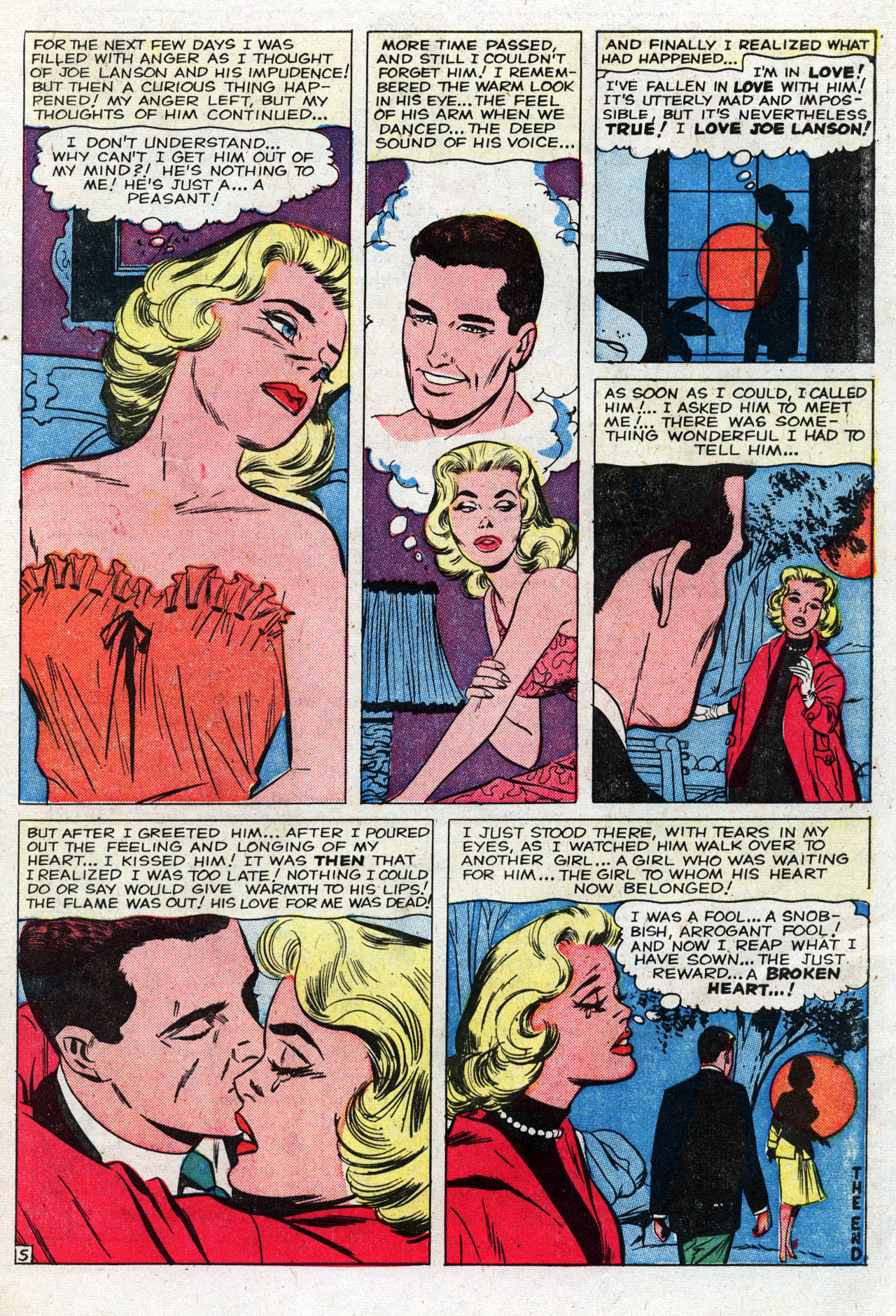 Read online Love Romances comic -  Issue #88 - 7