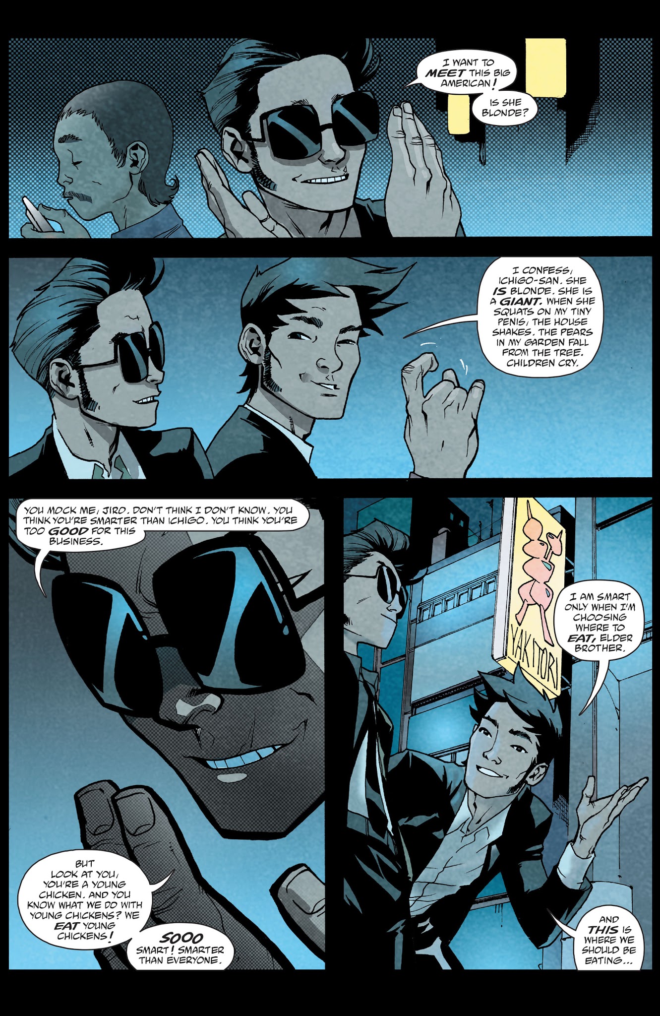 Read online Get Jiro!: Blood & Sushi comic -  Issue # TPB - 52