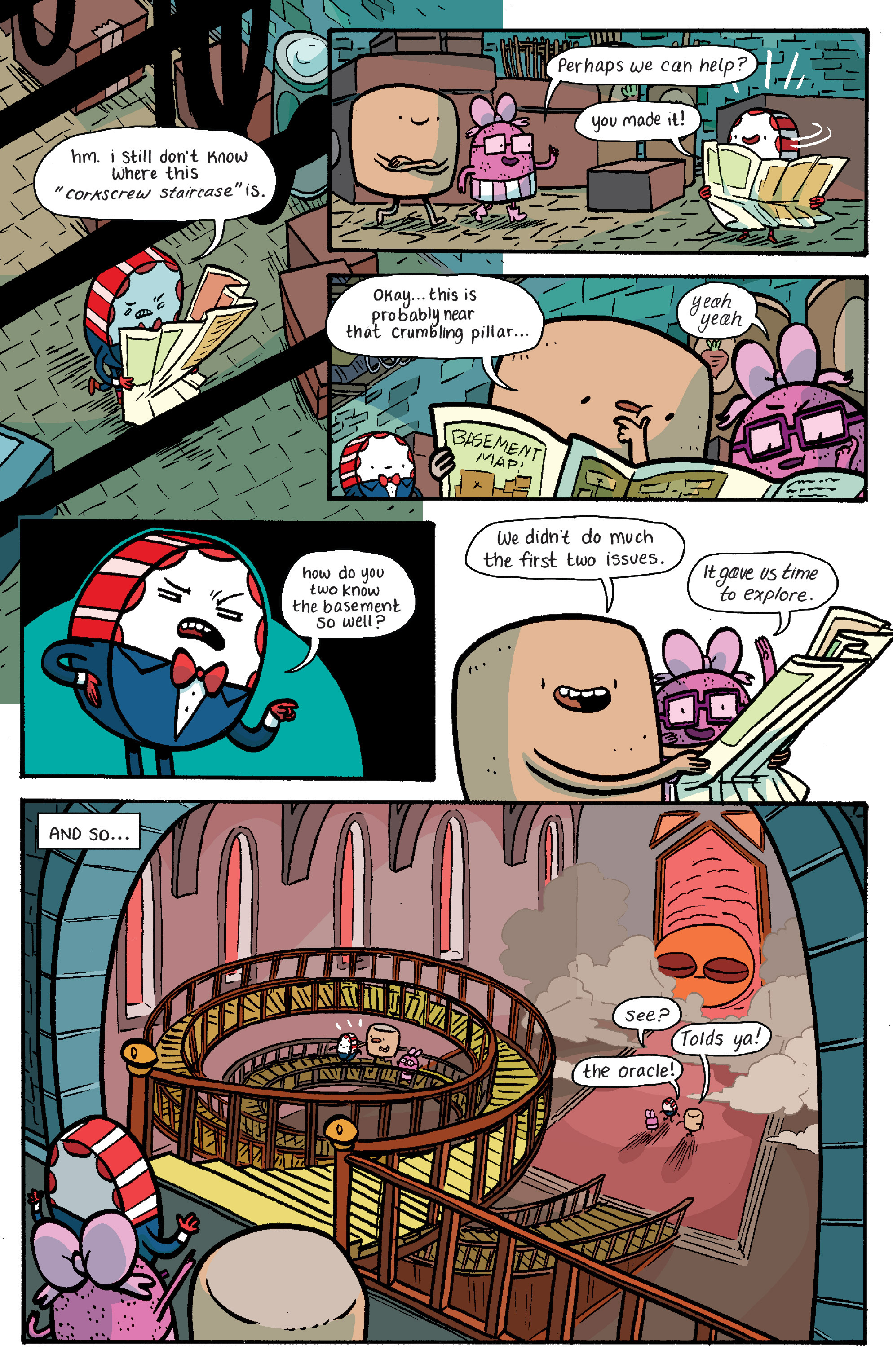 Read online Adventure Time: Banana Guard Academ comic -  Issue #4 - 21