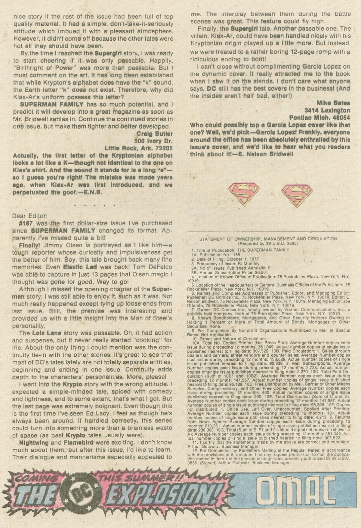 Read online The Superman Family comic -  Issue #189 - 20