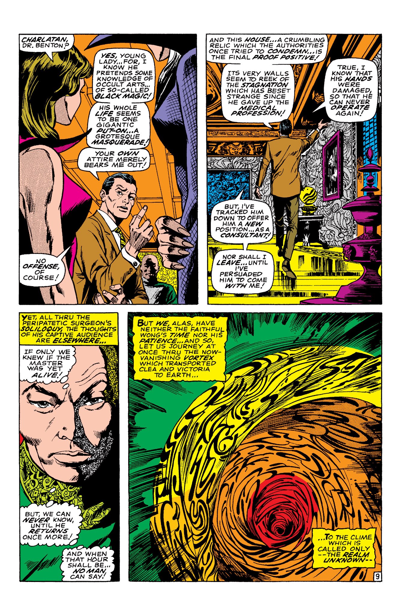 Read online Marvel Masterworks: Doctor Strange comic -  Issue # TPB 3 (Part 1) - 99
