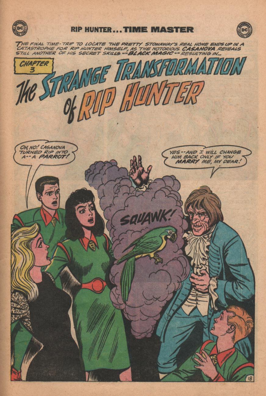 Read online Rip Hunter...Time Master comic -  Issue #22 - 25