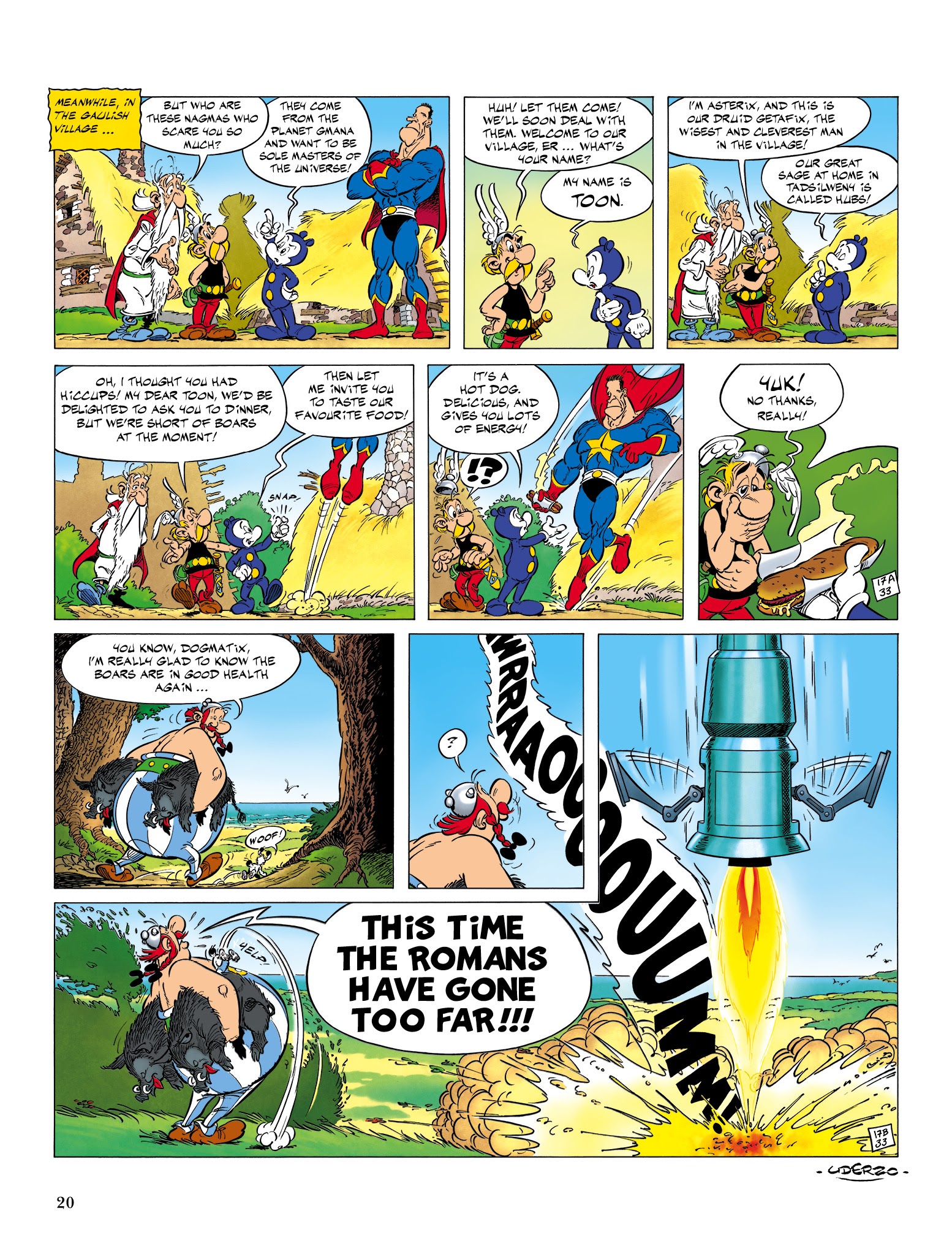 Read online Asterix comic -  Issue #33 - 21