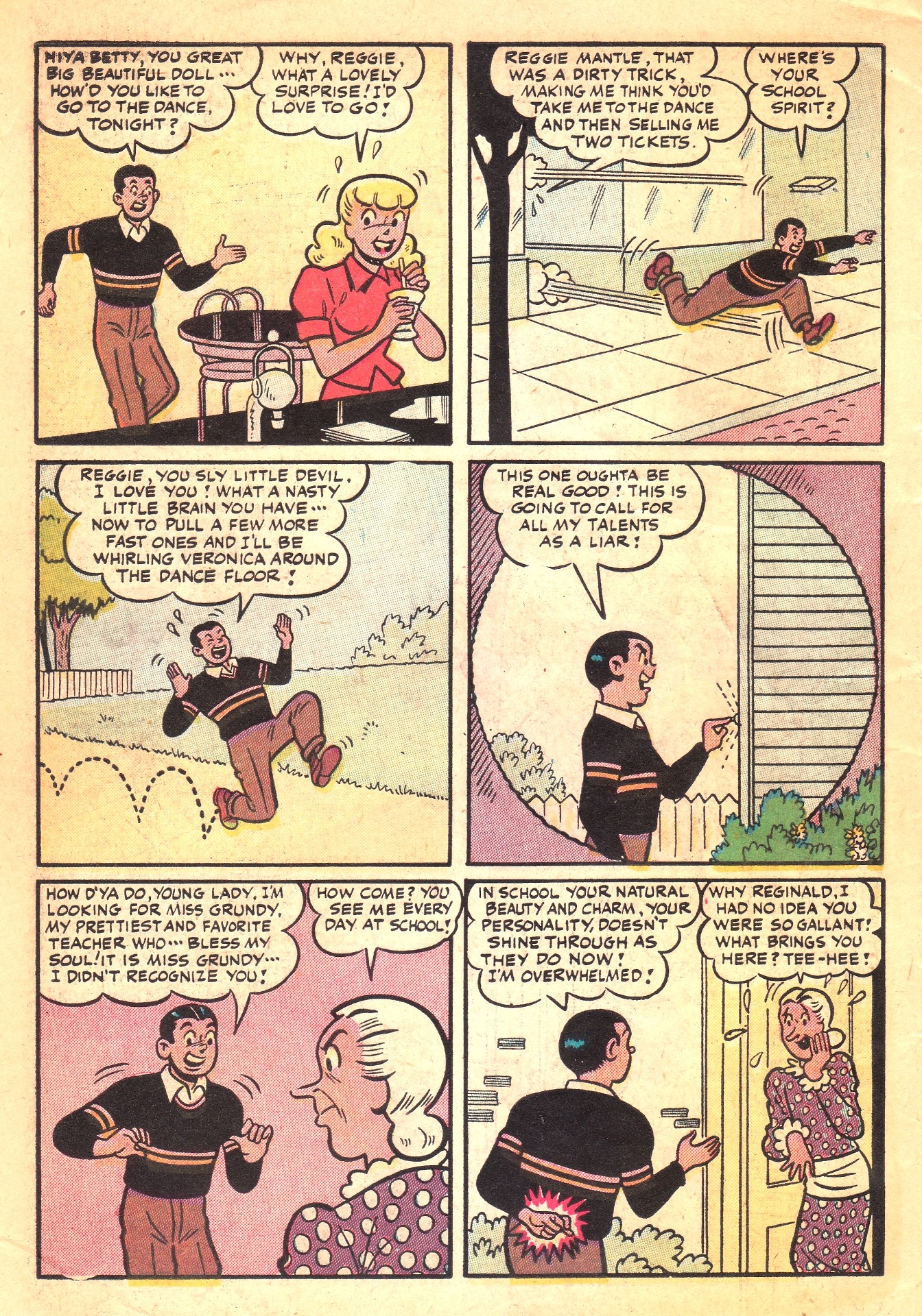 Read online Archie's Rival Reggie comic -  Issue #7 - 30