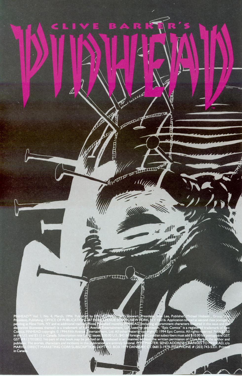 Read online Pinhead comic -  Issue #4 - 2