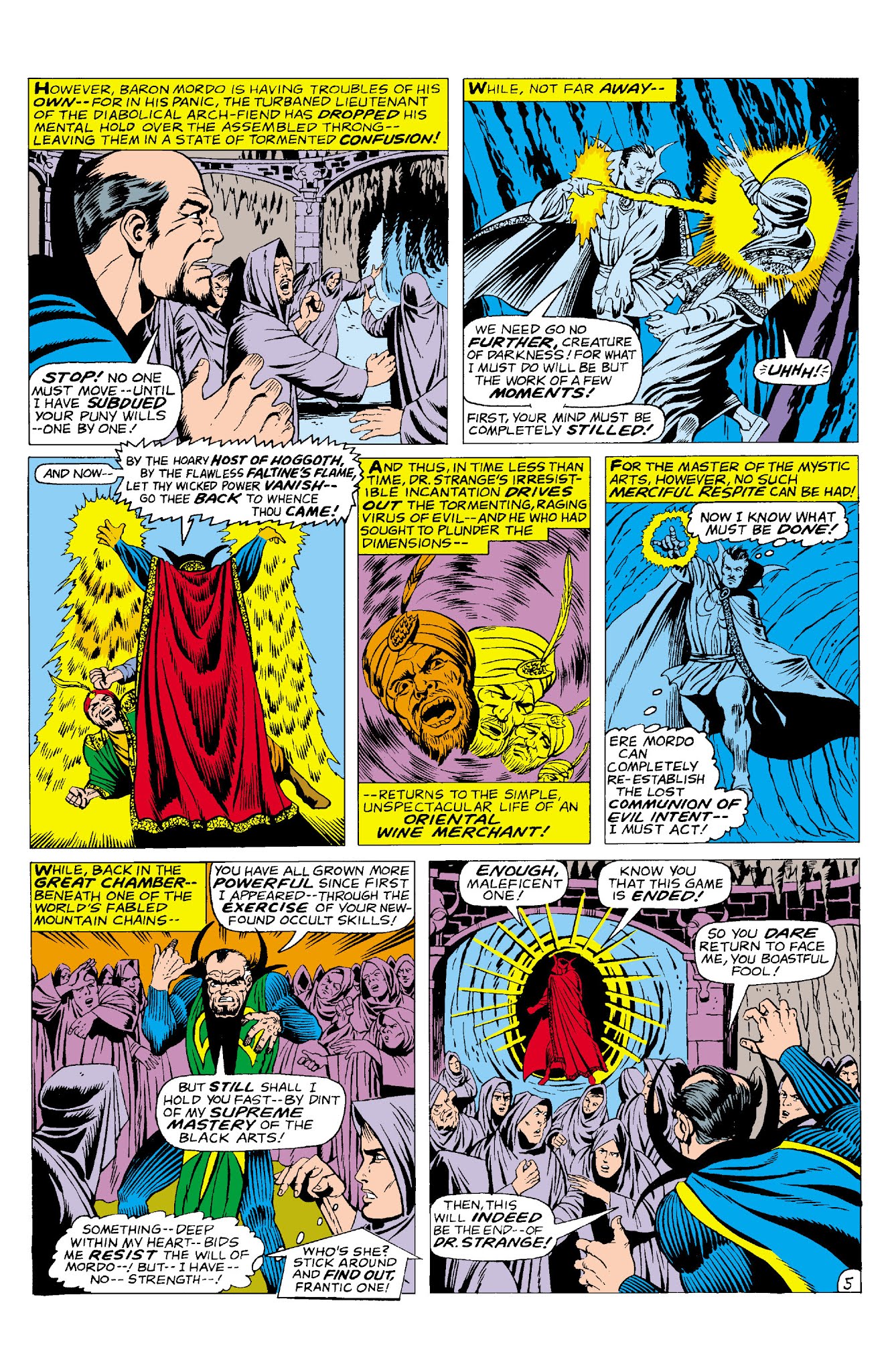 Read online Marvel Masterworks: Doctor Strange comic -  Issue # TPB 2 (Part 3) - 9